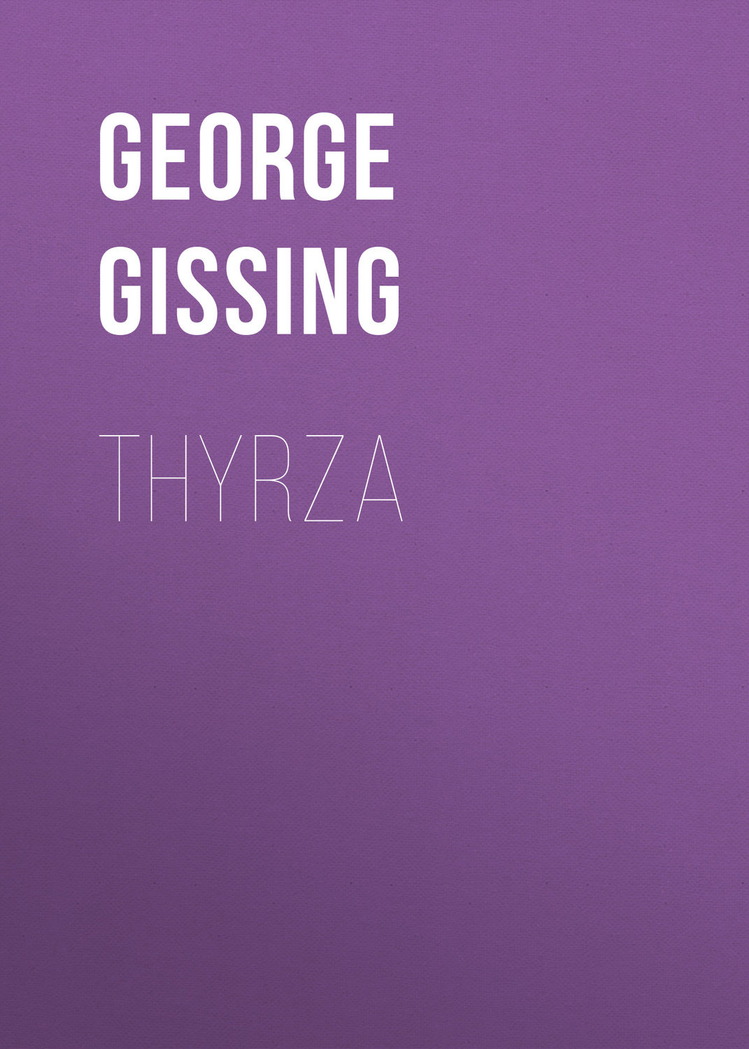 Обложка книги «Thyrza»