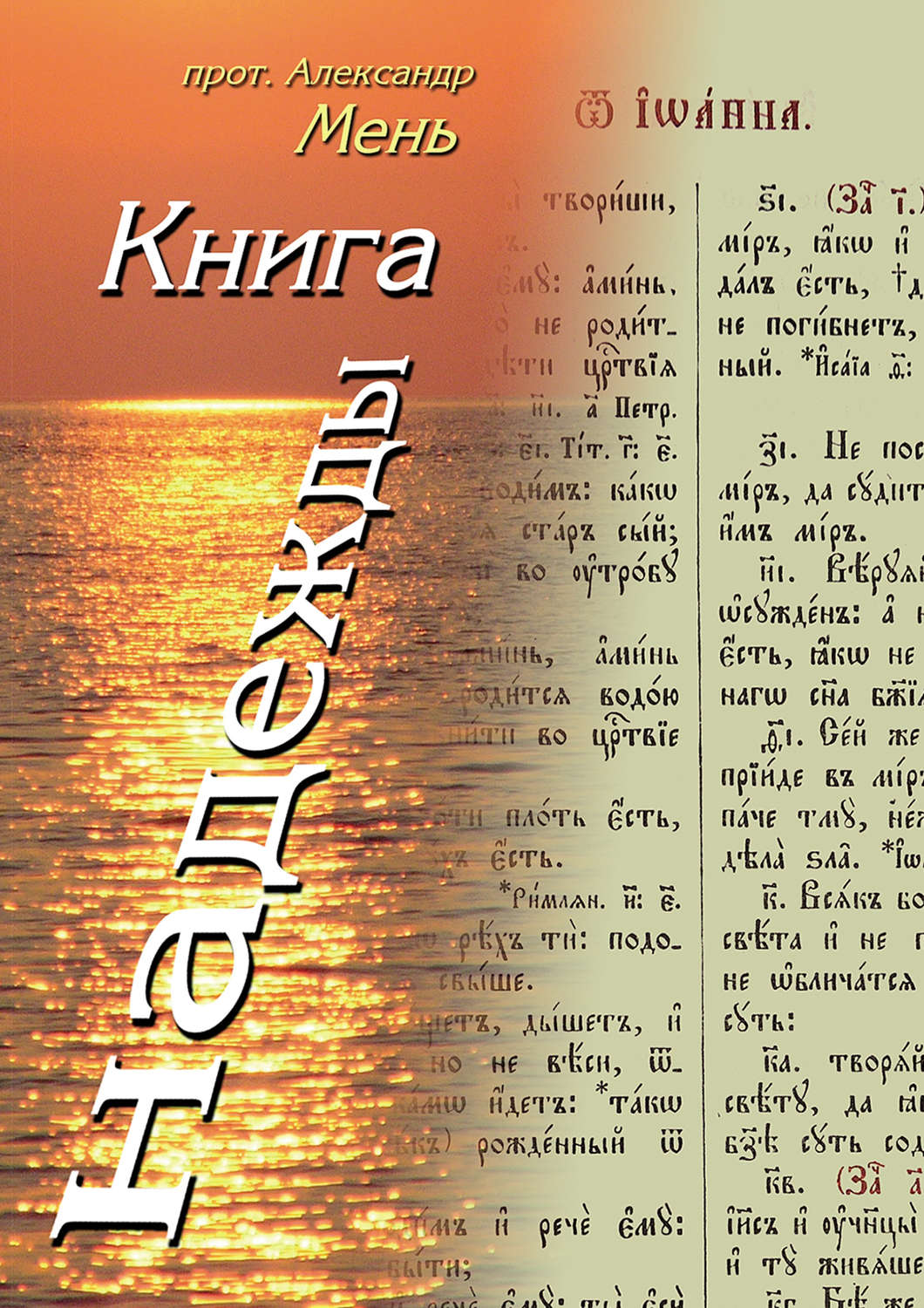 Обложка книги «Книга надежды. Лекции о Библии»