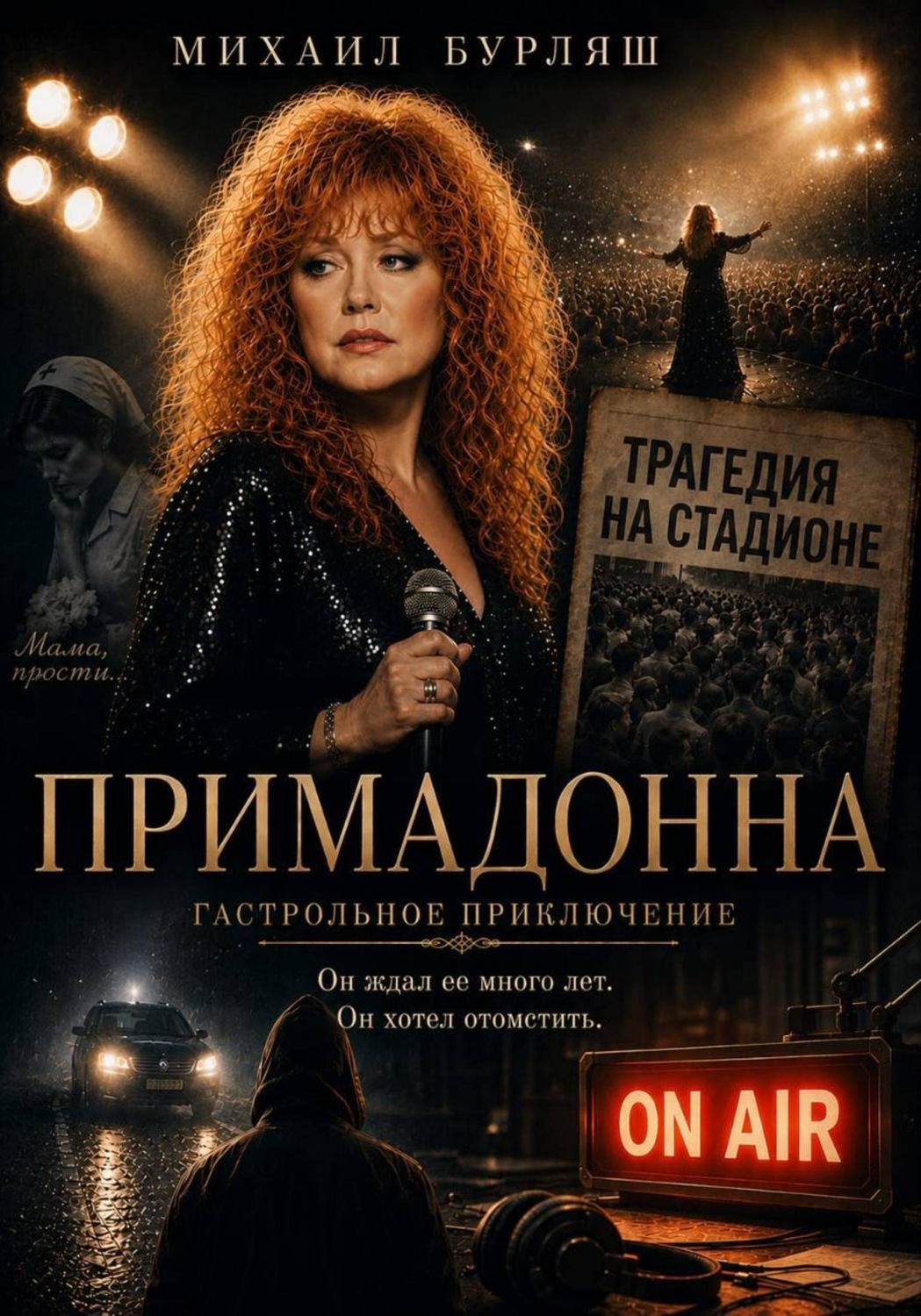 Обложка книги «Примадонна. Гастрольное приключение»