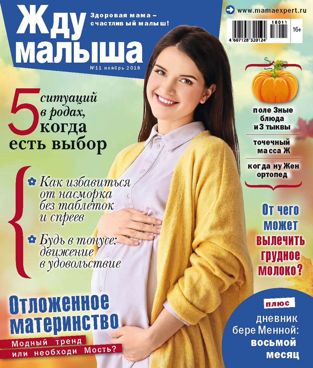 Обложка книги «Жду малыша №11/2018»