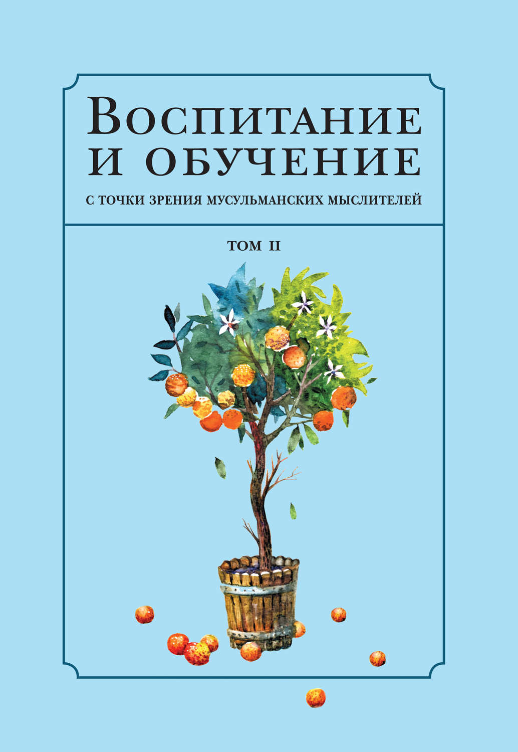 Обложка книги «Воспитание и обучение с точки зрения мусульманских мыслителей. Том 2»
