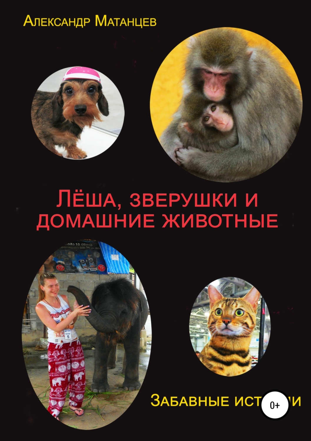 Обложка книги «Леша, зверушки и домашние животные. Забавные истории»