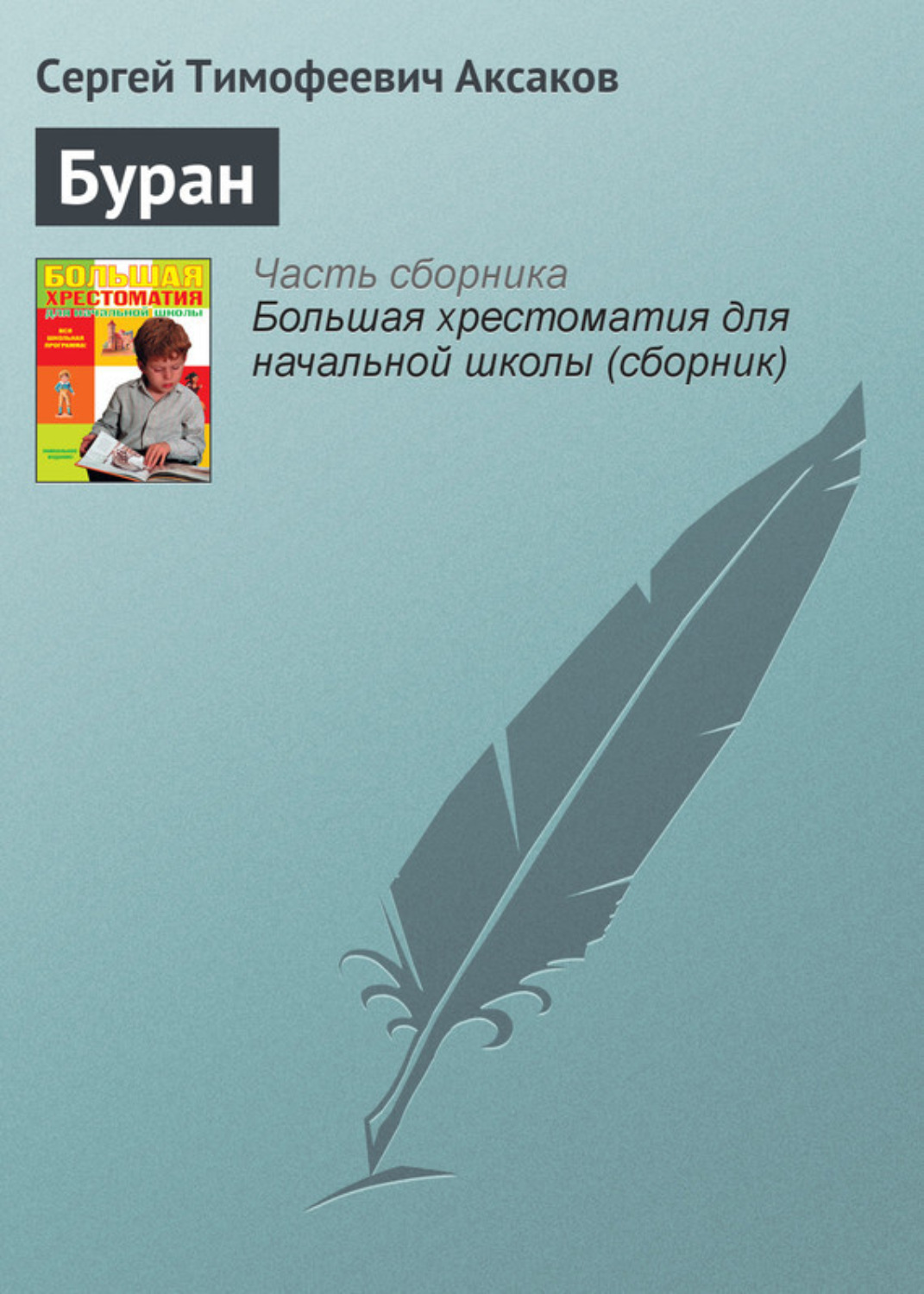 Обложка книги «Буран»