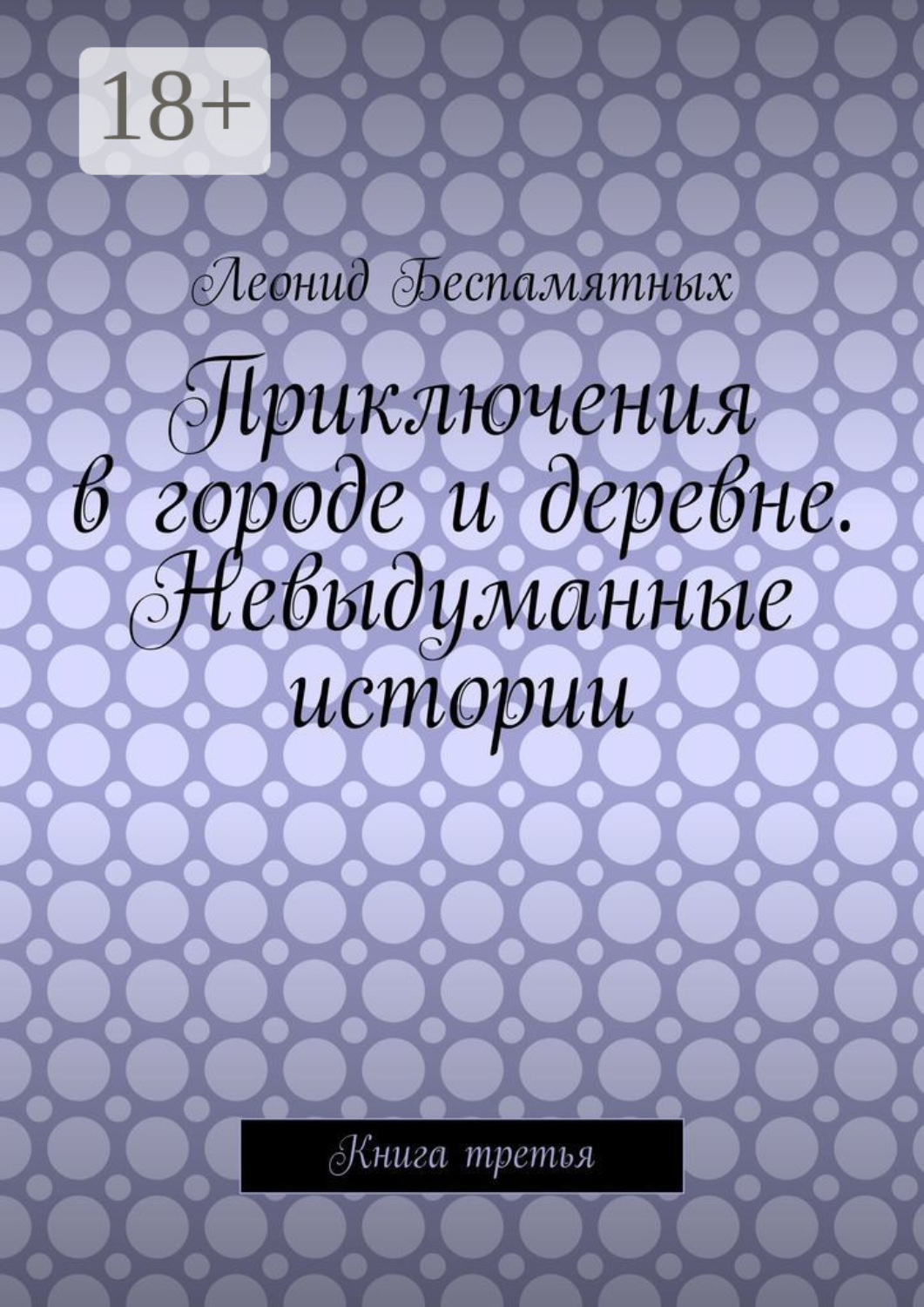 Обложка книги «Приключения в городе и деревне. Невыдуманные истории. Книга третья»