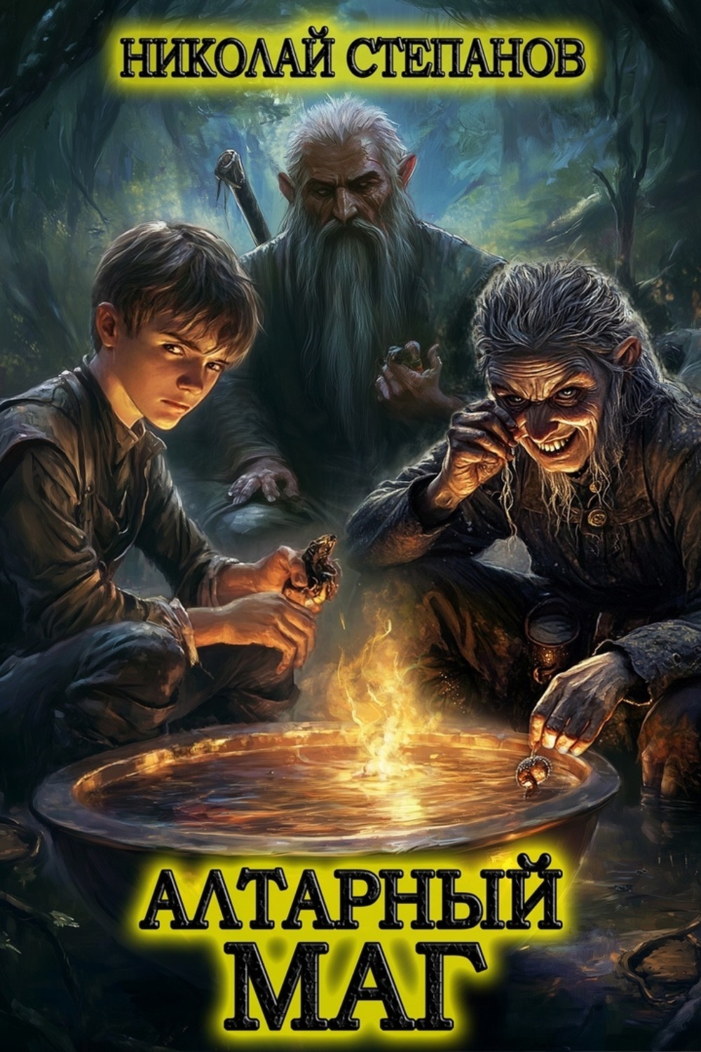 Обложка книги «Алтарный маг»