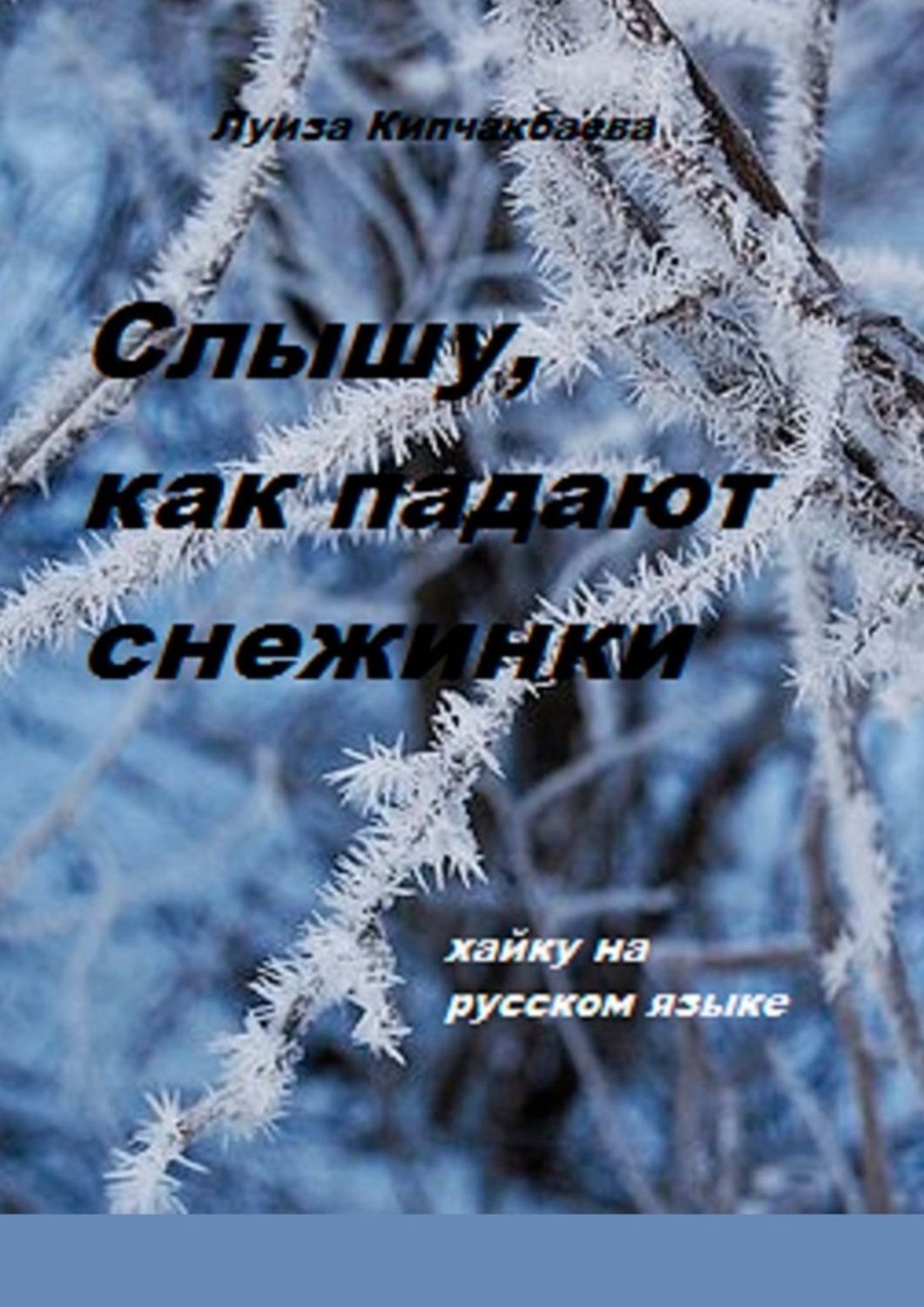Обложка книги «Слышу, как падают снежинки»