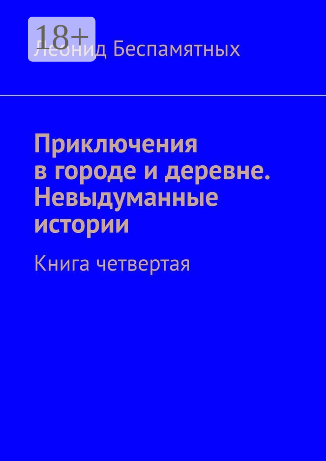 Обложка книги «Приключения в городе и деревне. Невыдуманные истории. Книга четвертая»