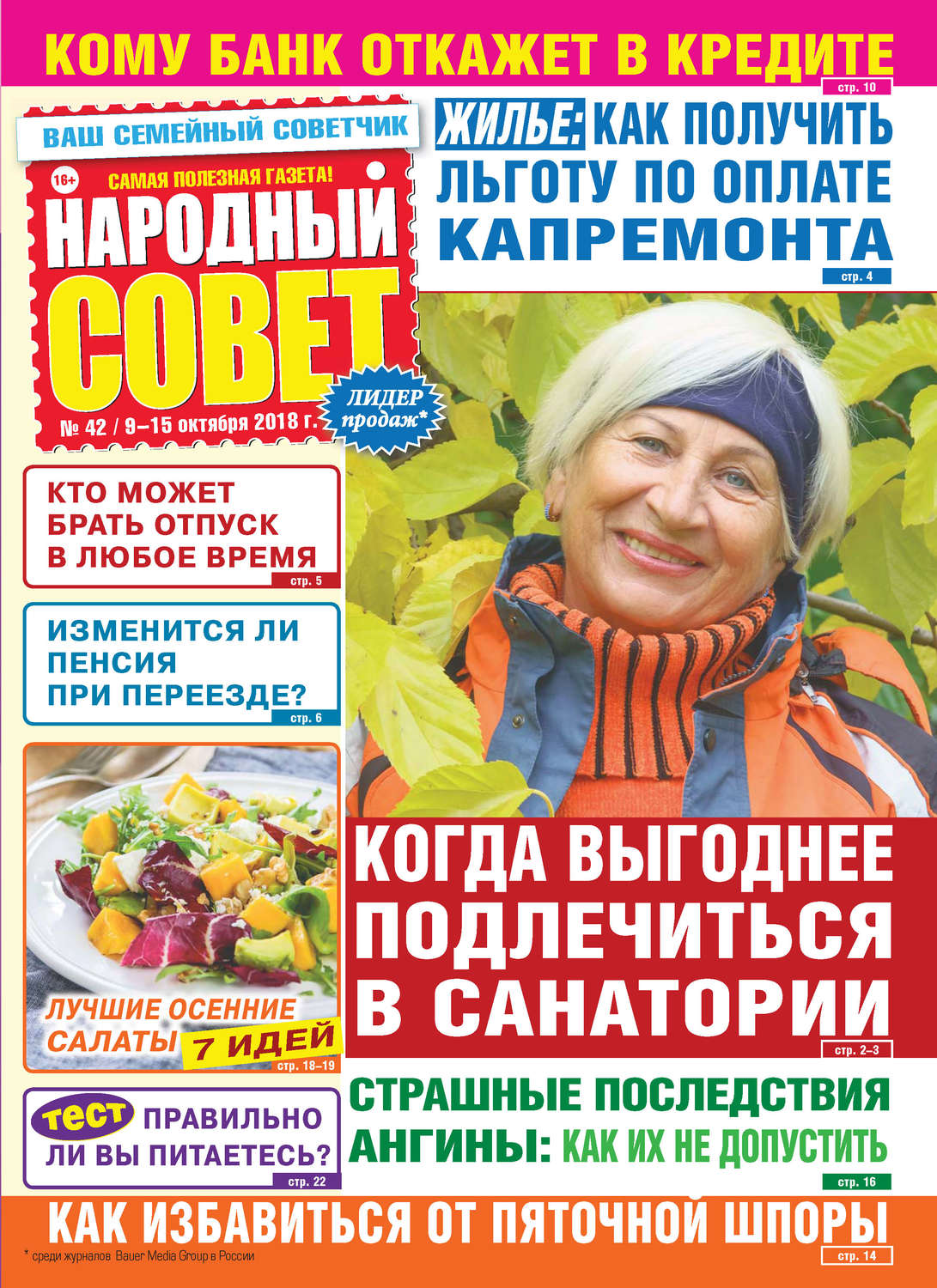 Обложка книги «Народный совет №42/2018»
