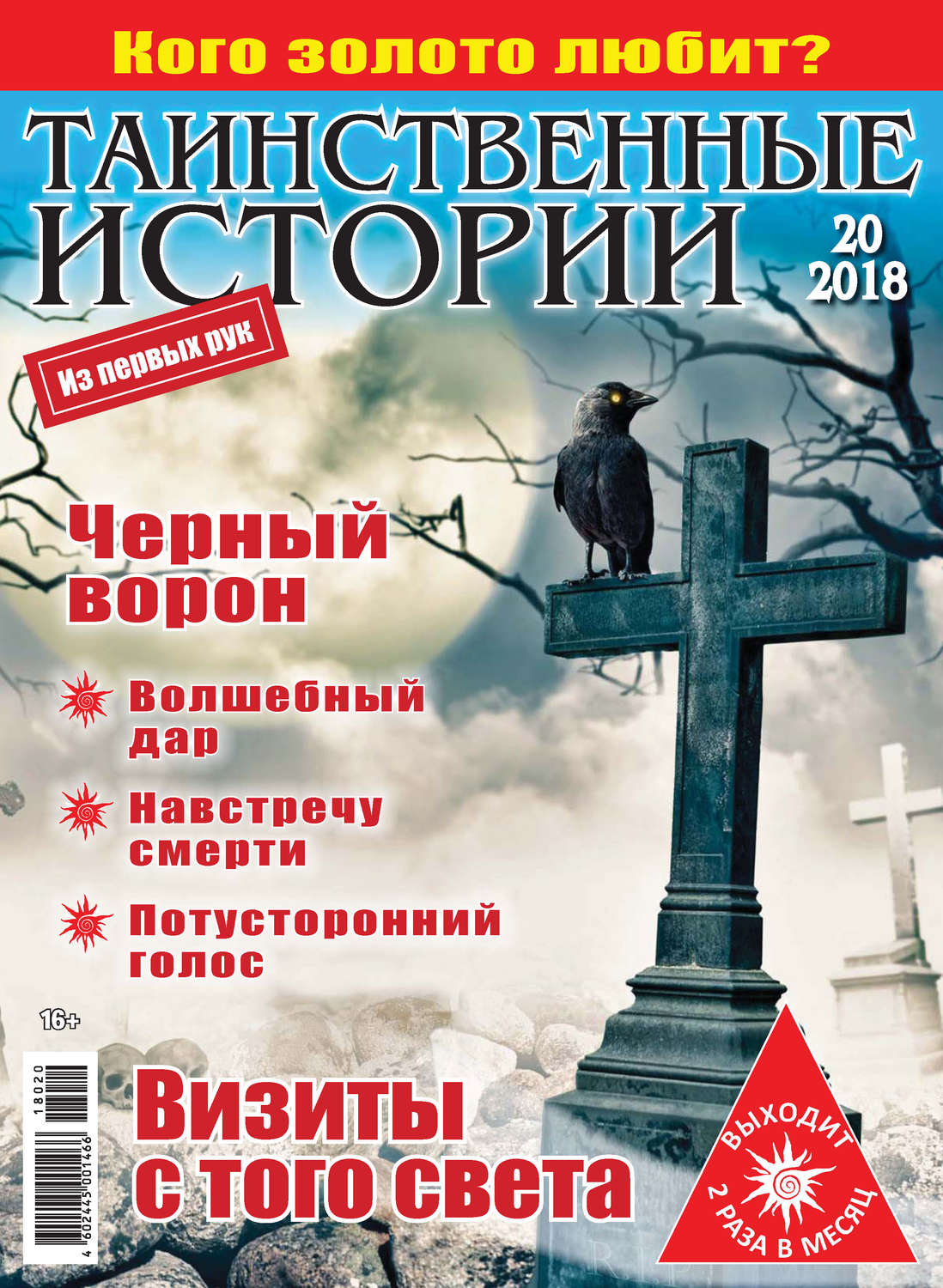 Обложка книги «Таинственные истории №20/2018»