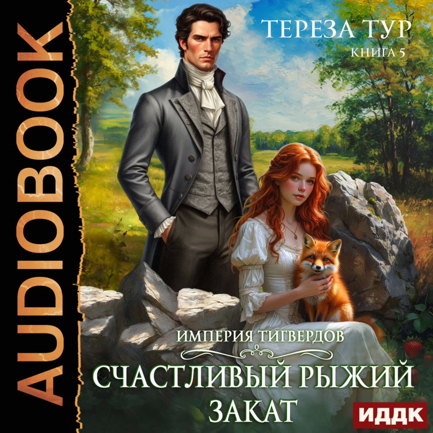 Обложка книги «Империя Тигвердов. Книга 5. Счастливый рыжий закат»