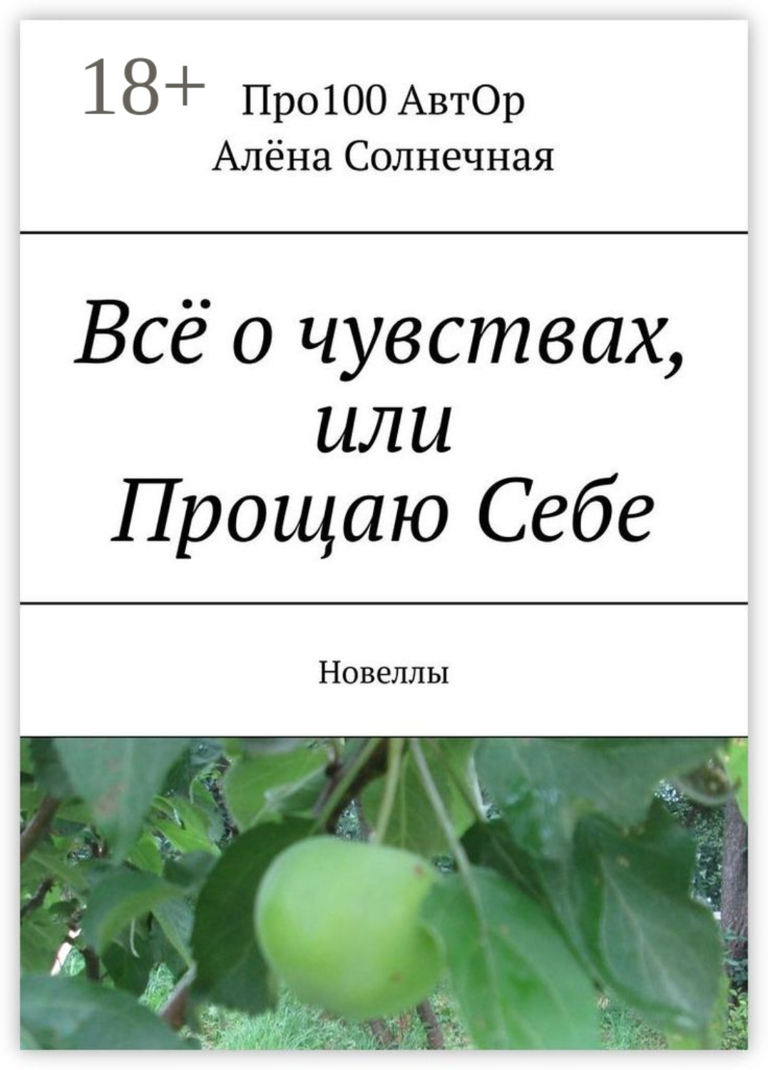 Обложка книги «Всё о чувствах, или Прощаю Себе. Новеллы»
