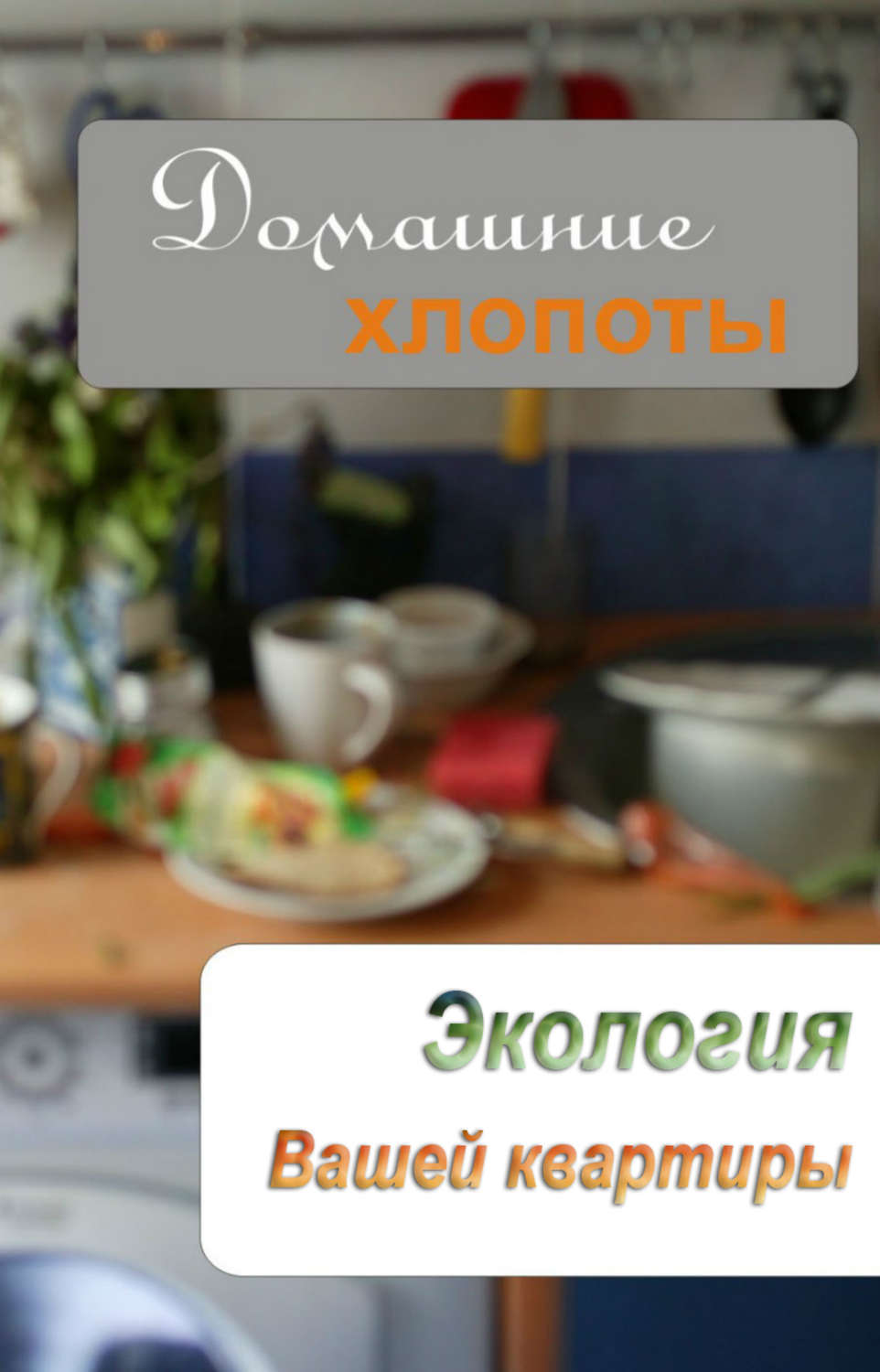 Обложка книги «Экология вашей квартиры»