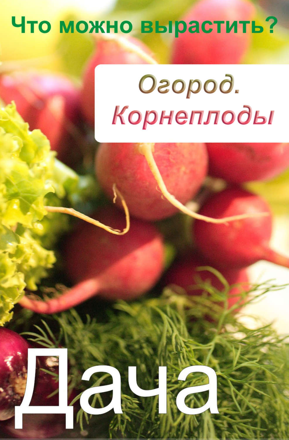 Обложка книги «Огород. Корнеплоды. Что можно вырастить?»