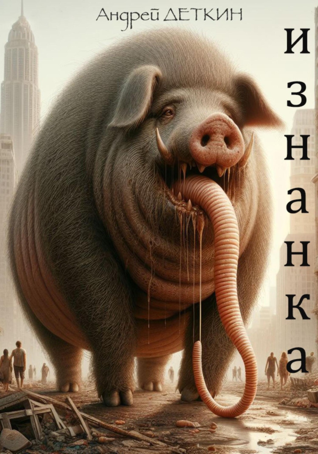 Обложка книги «Изнанка»