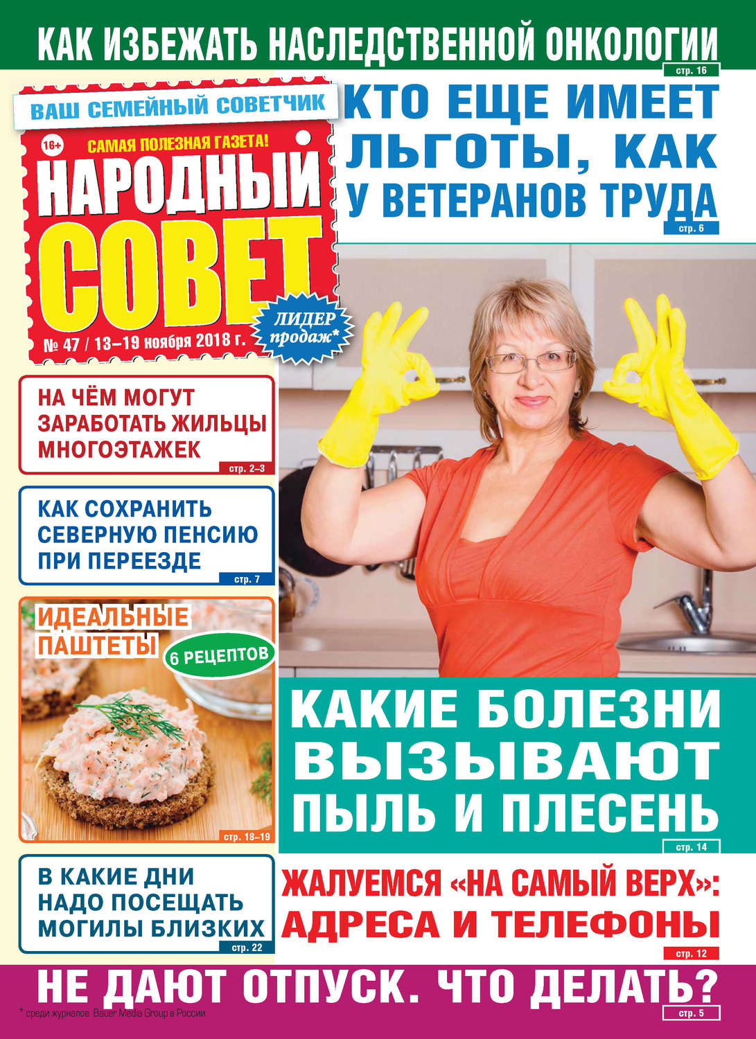 Обложка книги «Народный совет №47/2018»