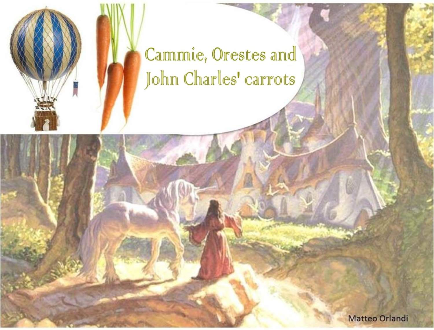 Обложка книги «Cammie, Orestes And John Charles' Carrots»