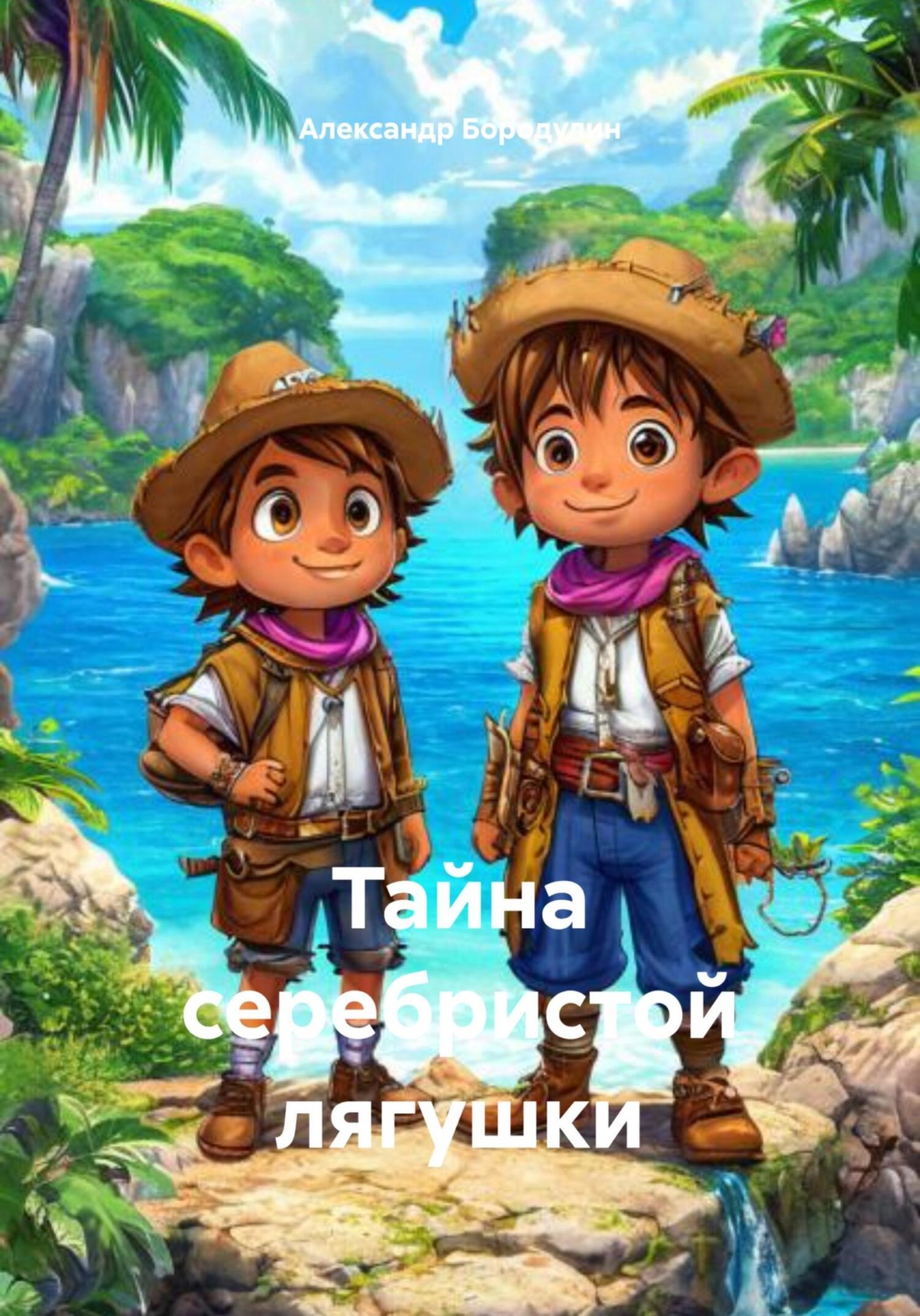 Обложка книги «Тайна серебристой лягушки»