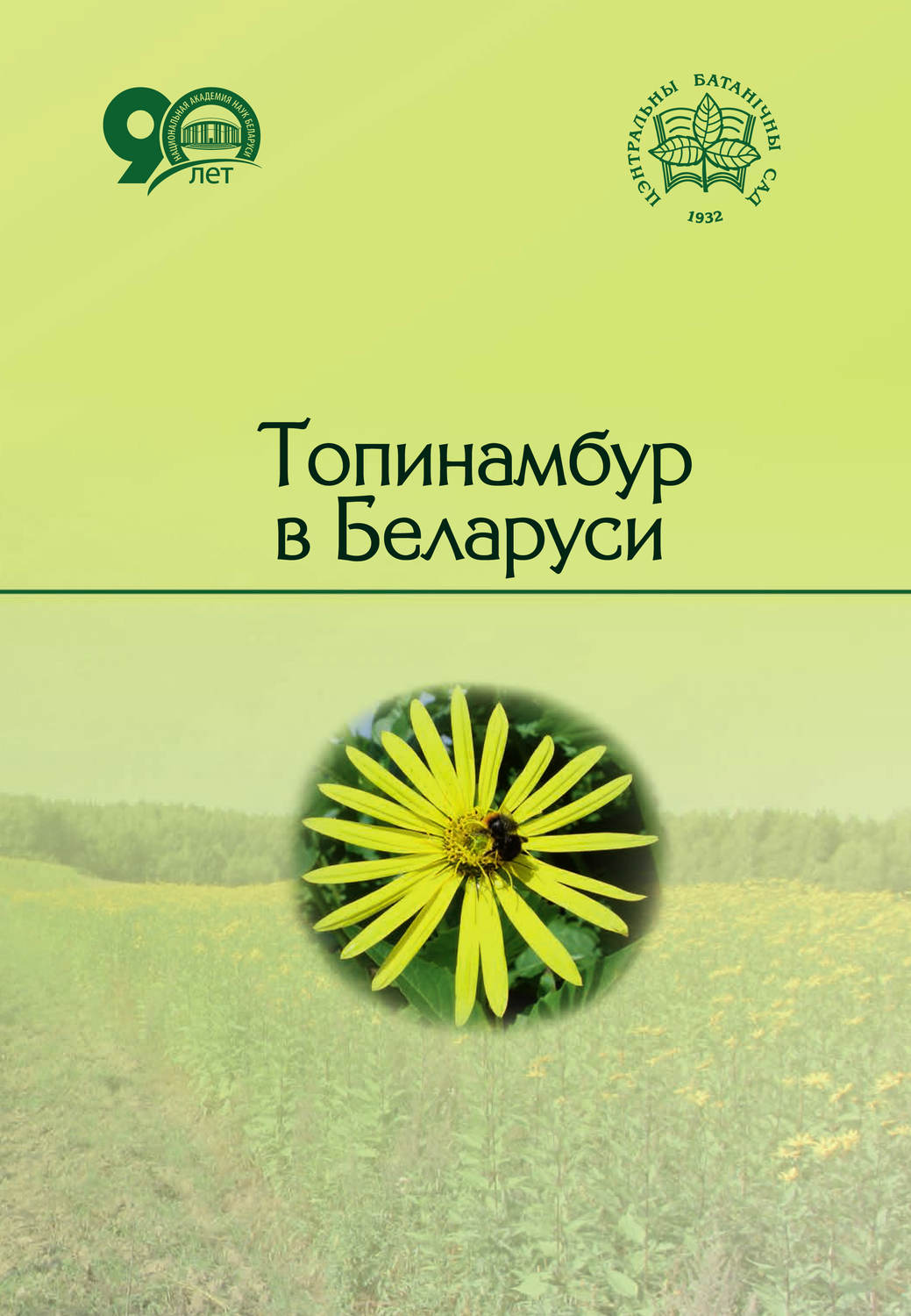 Обложка книги «Топинамбур в Беларуси»