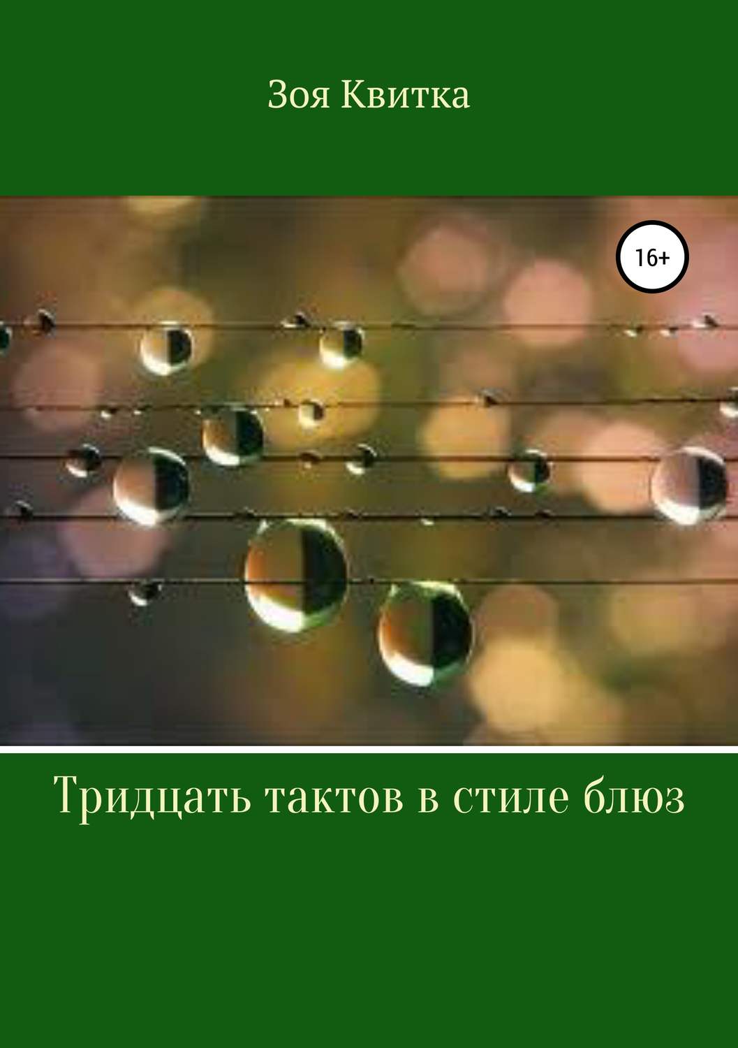 Обложка книги «Тридцать тактов в стиле блюз»
