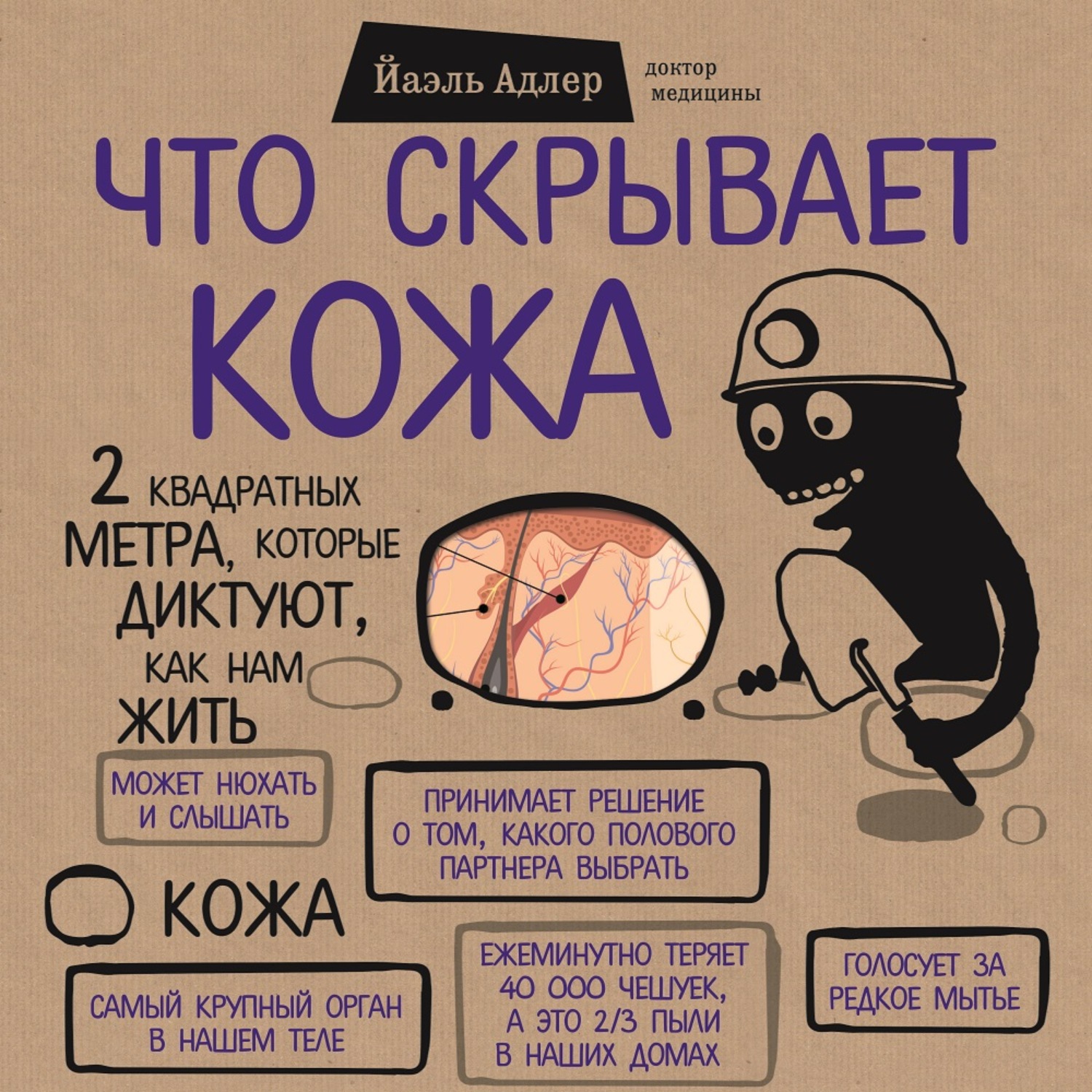 Обложка книги «Что скрывает кожа. 2 квадратных метра, которые диктуют, как нам жить»