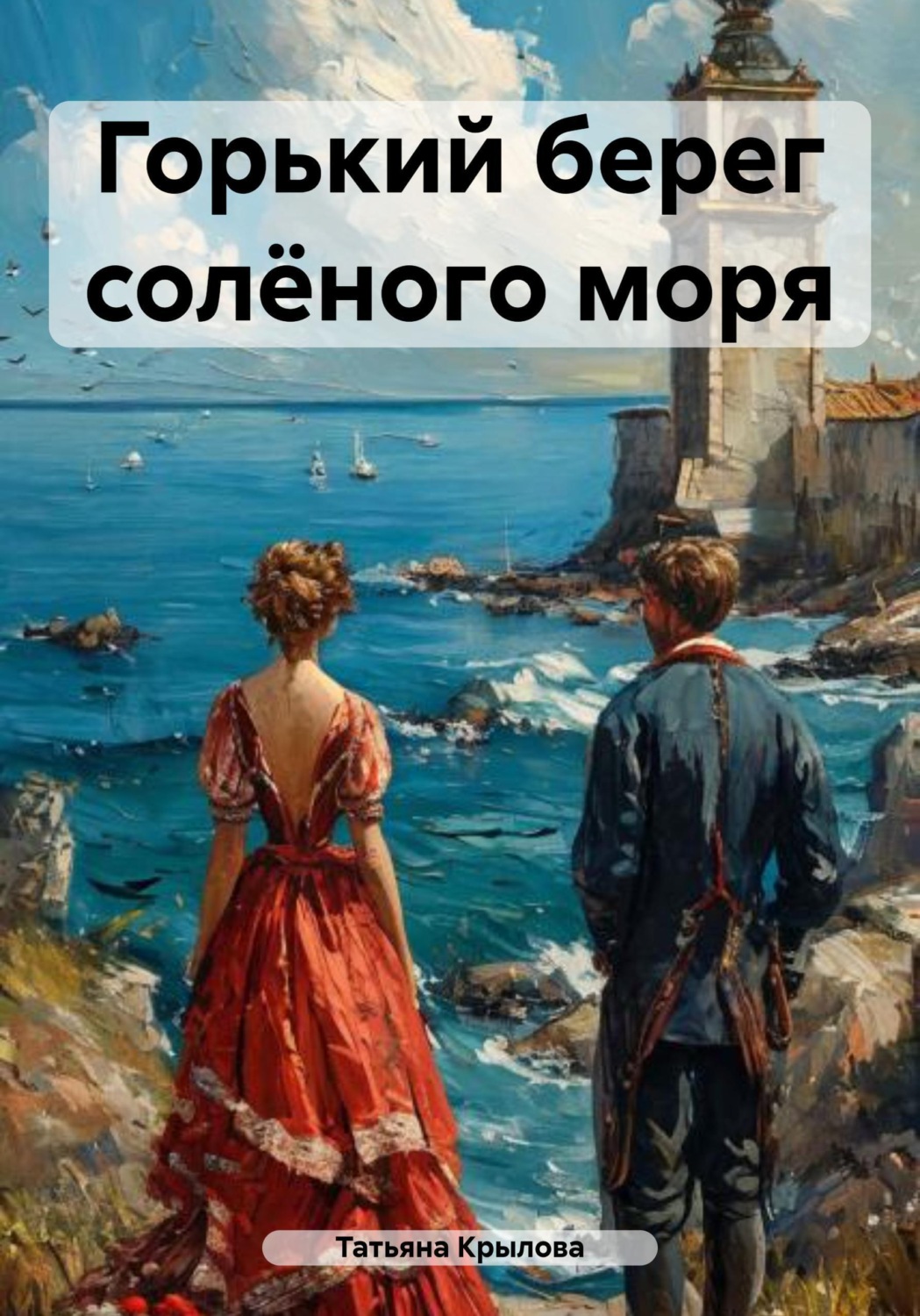 Обложка книги «Горький берег солёного моря»
