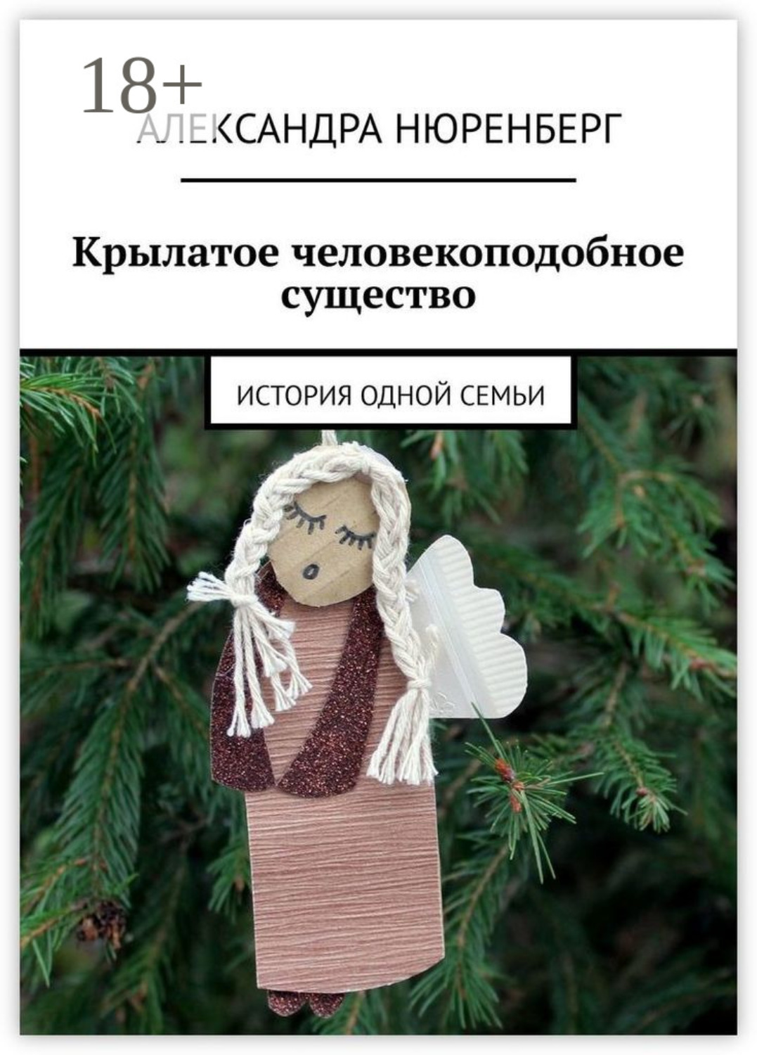 Обложка книги «Крылатое человекоподобное существо. История одной семьи»