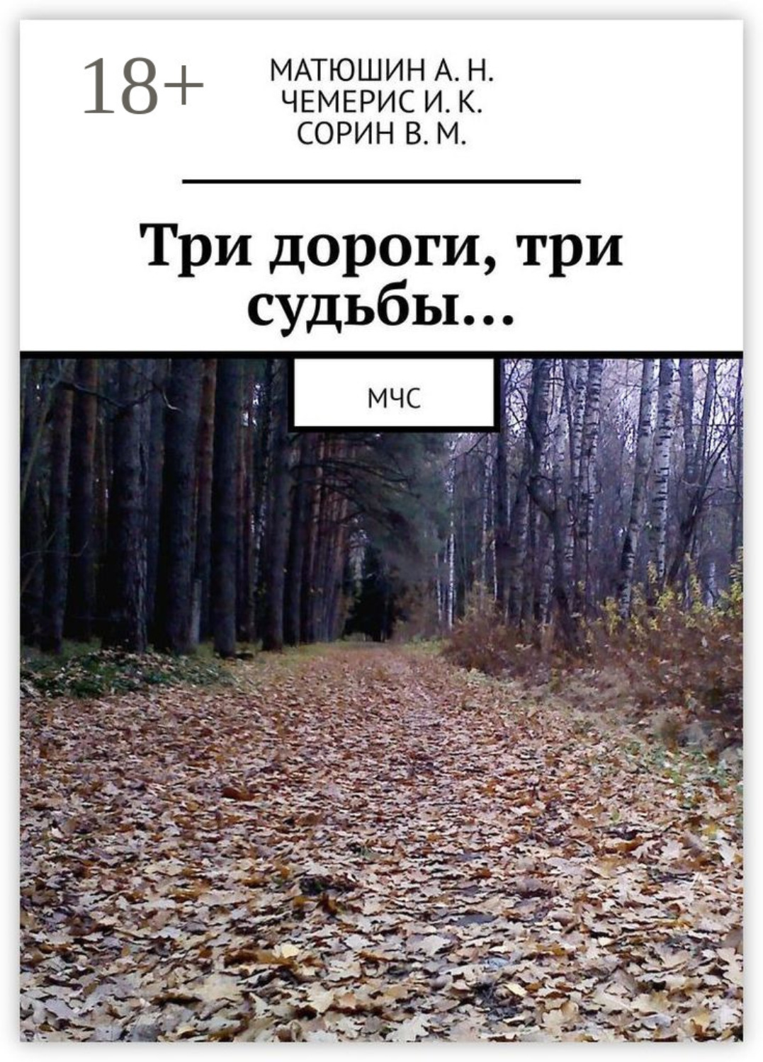 Обложка книги «Три дороги, три судьбы… МЧС»