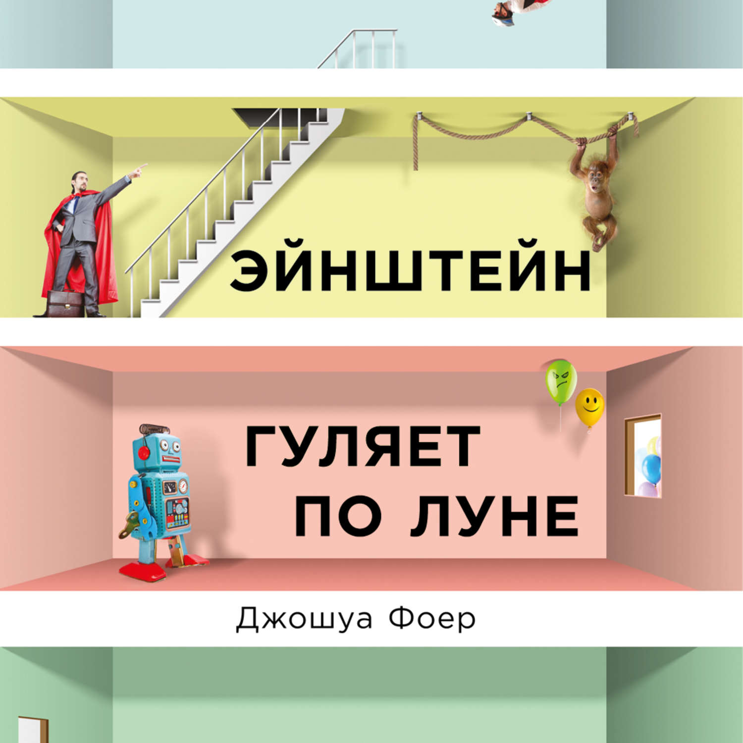 Обложка книги «Эйнштейн гуляет по Луне. Наука и искусство запоминания»
