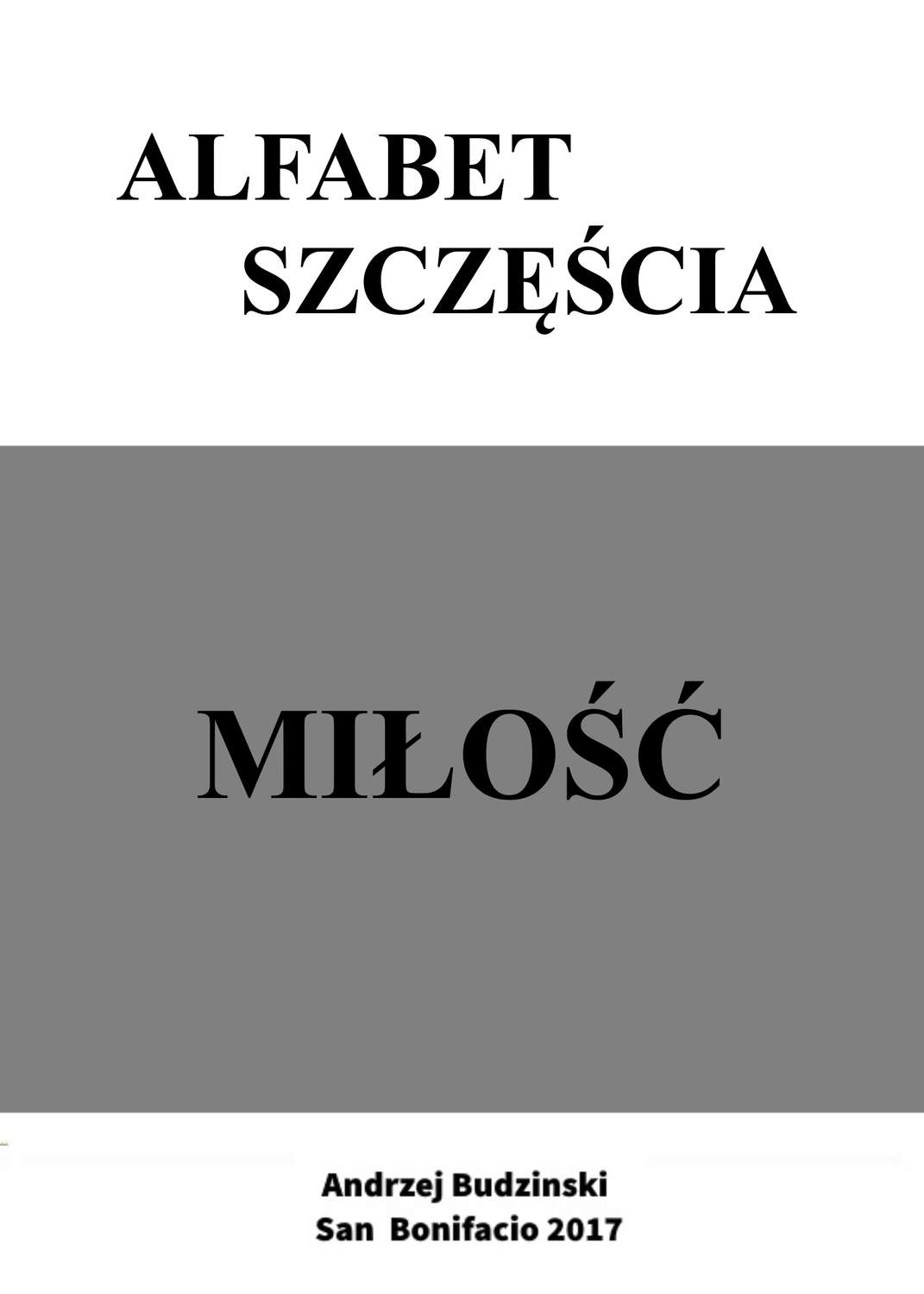 Обложка книги «Alfabet Szczęścia»