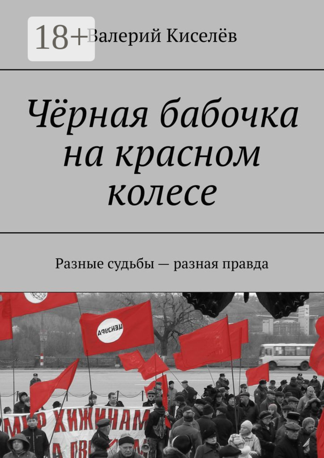 Обложка книги «Чёрная бабочка на красном колесе. Разные судьбы – разная правда»