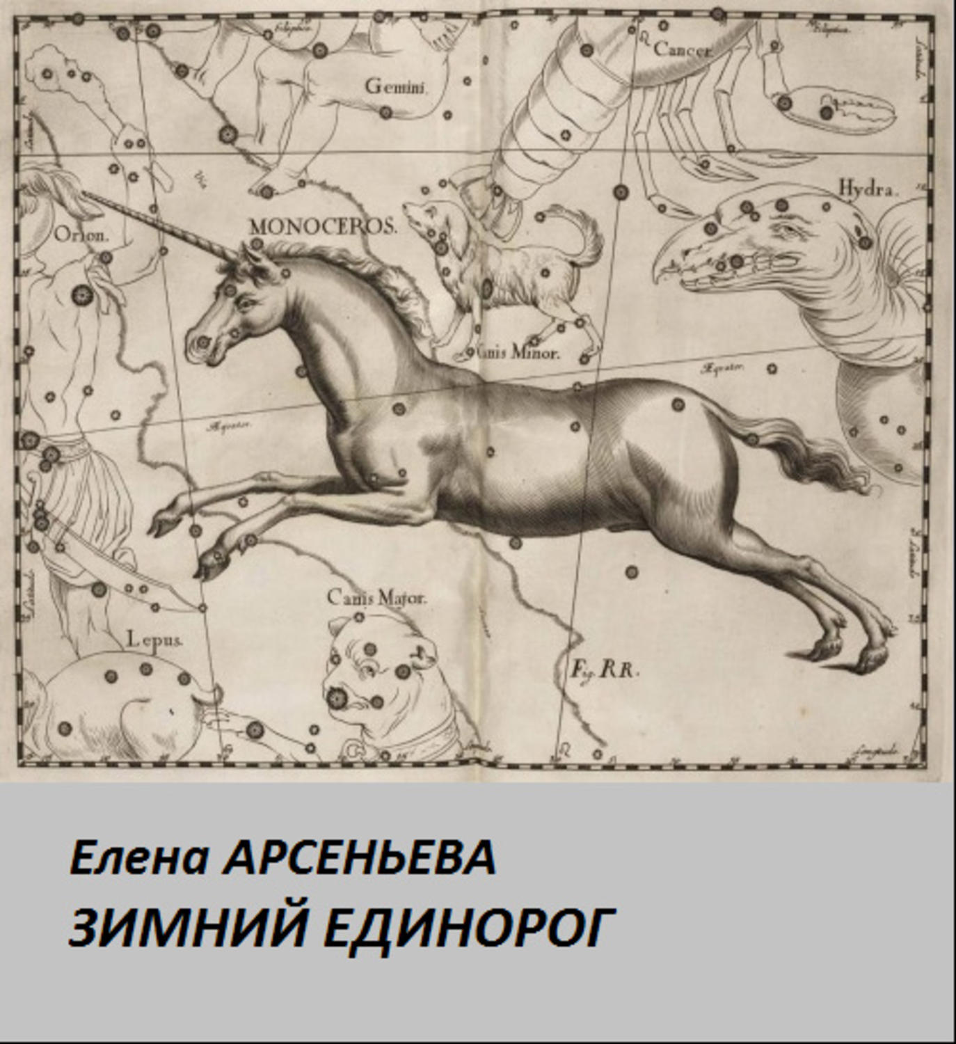 Обложка книги «Зимний единорог»