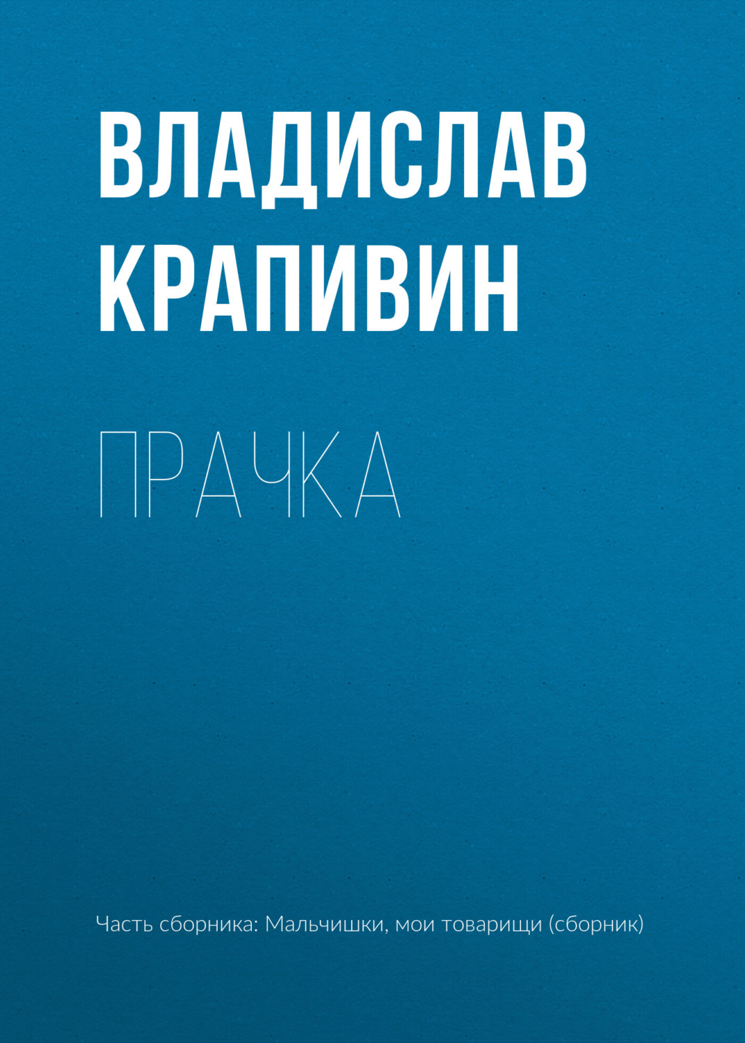 Обложка книги «Прачка»
