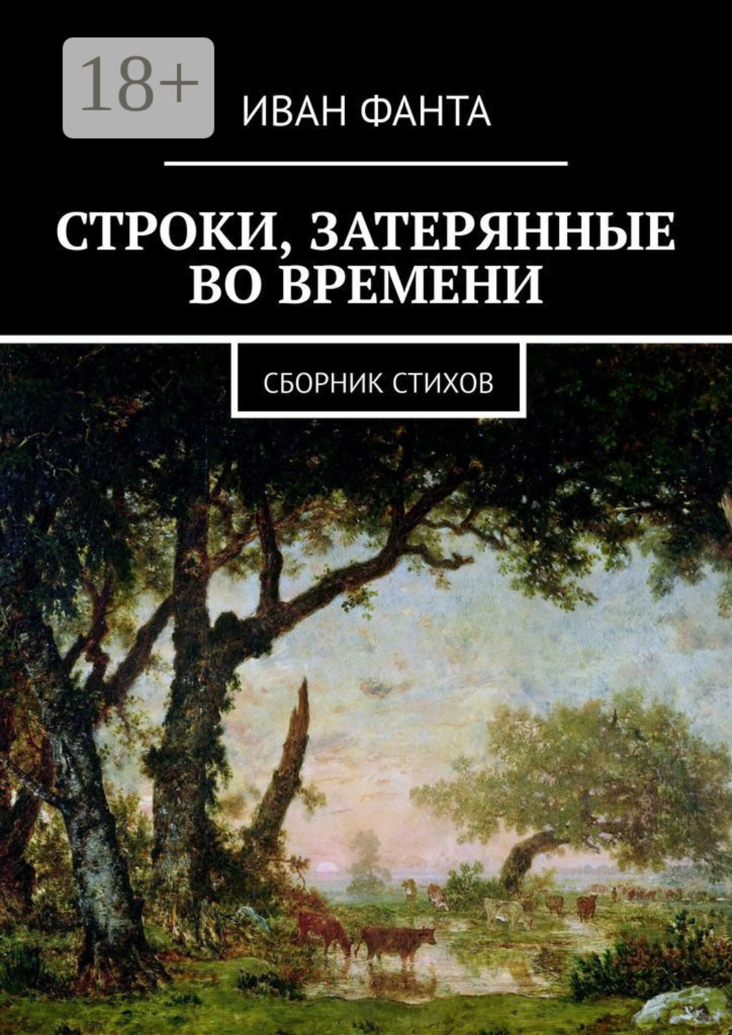 Обложка книги «Строки, затерянные во времени. Сборник стихов»