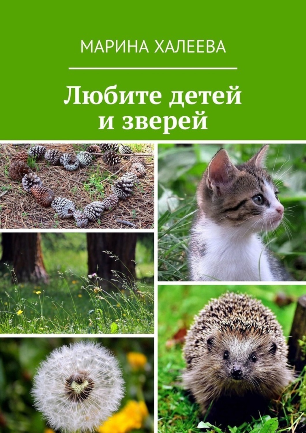 Обложка книги «Любите детей и зверей»