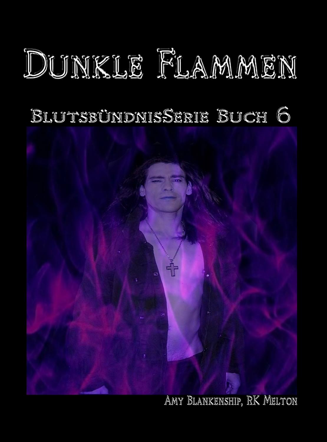 Обложка книги «Dunkle Flammen»