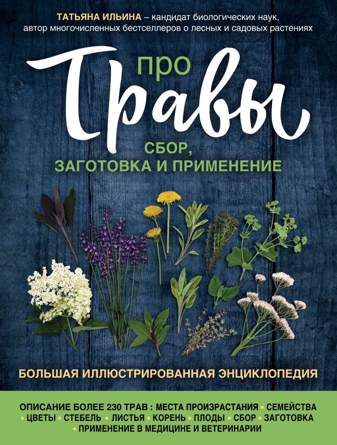Обложка книги «Про травы. Сбор, заготовка и применение. Большая иллюстрированная энциклопедия»