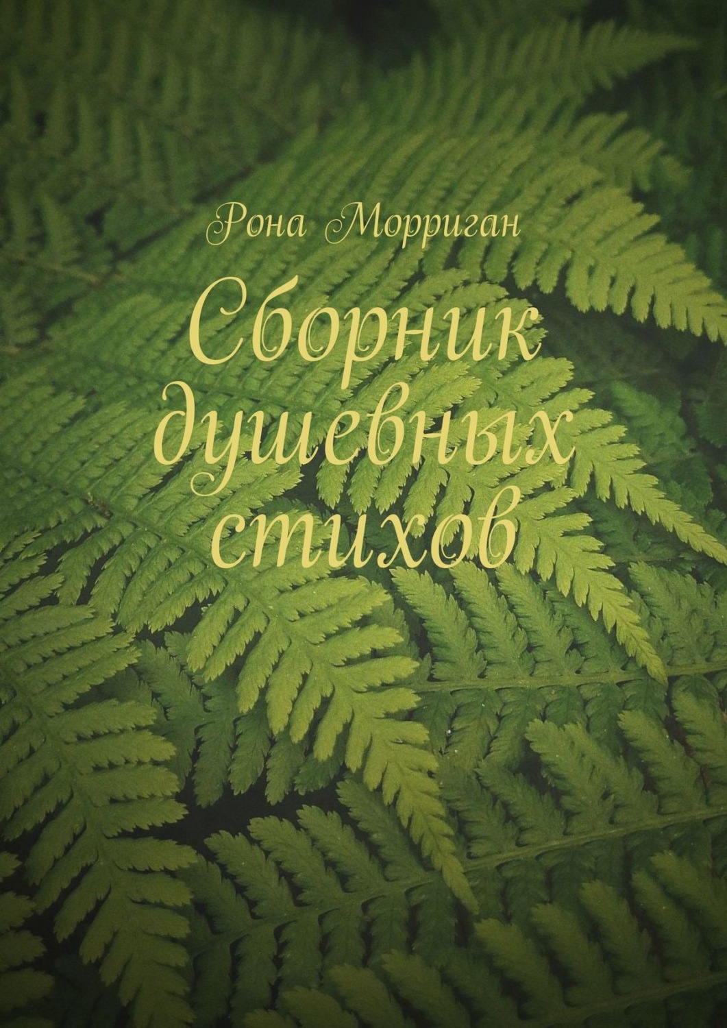Обложка книги «Сборник душевных стихов»