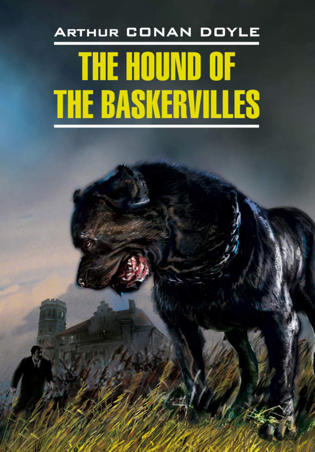 Обложка книги «The Hound of the Baskervilles / Собака Баскервилей. Книга для чтения на английском языке»