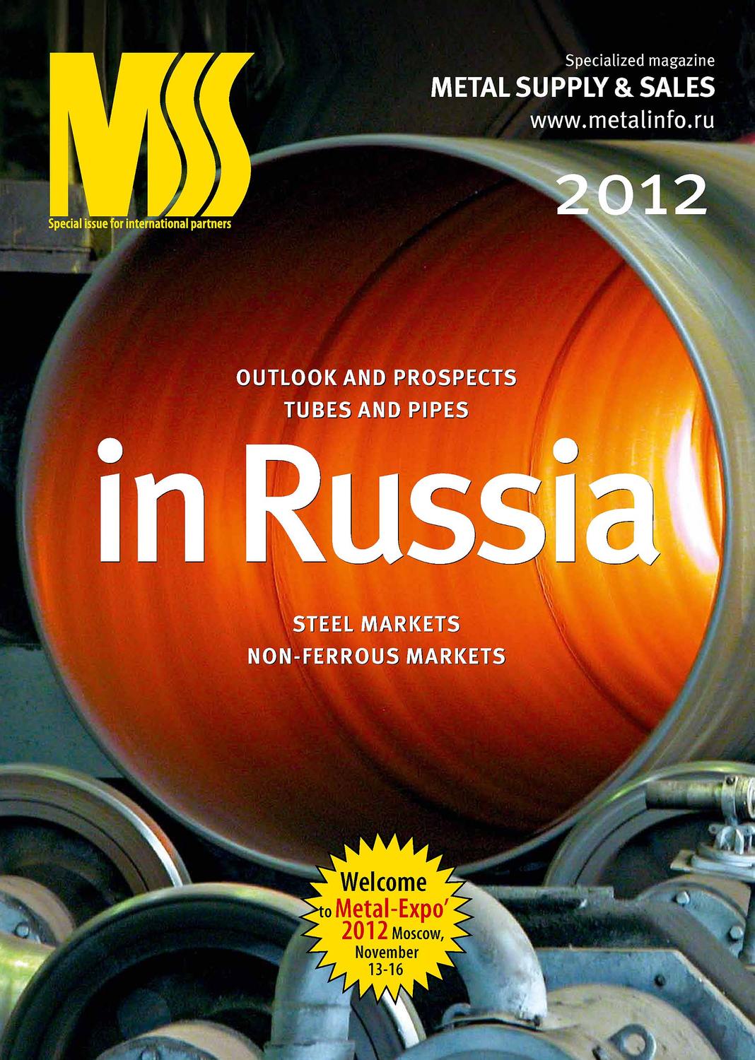 Обложка книги «Metal supply & sales 2012»