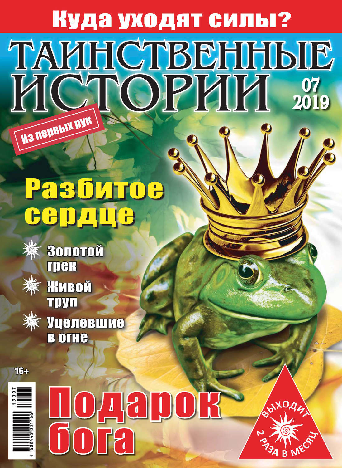 Обложка книги «Таинственные истории №07/2019»