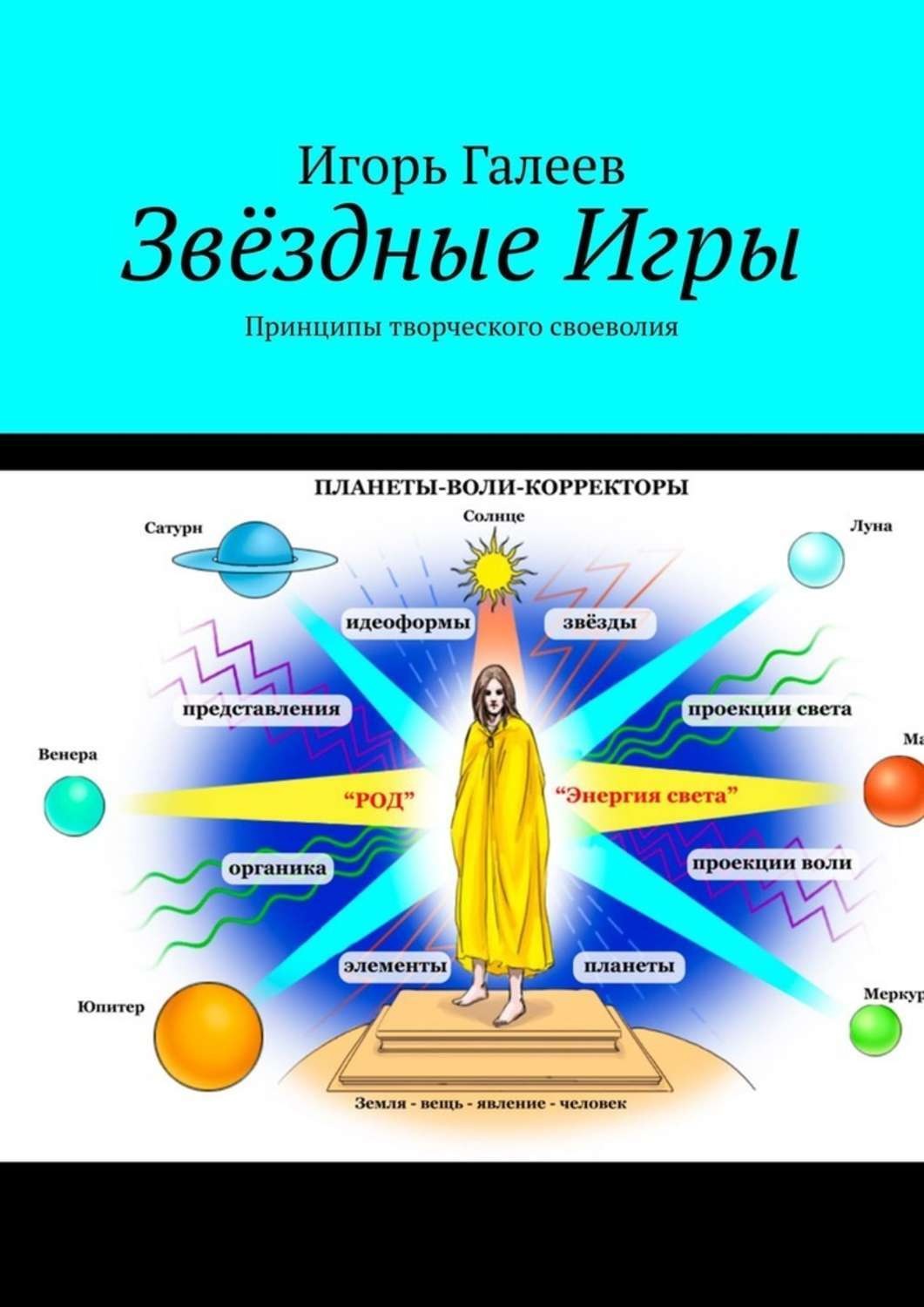 Обложка книги «Звёздные Игры. Принципы творческого своеволия»