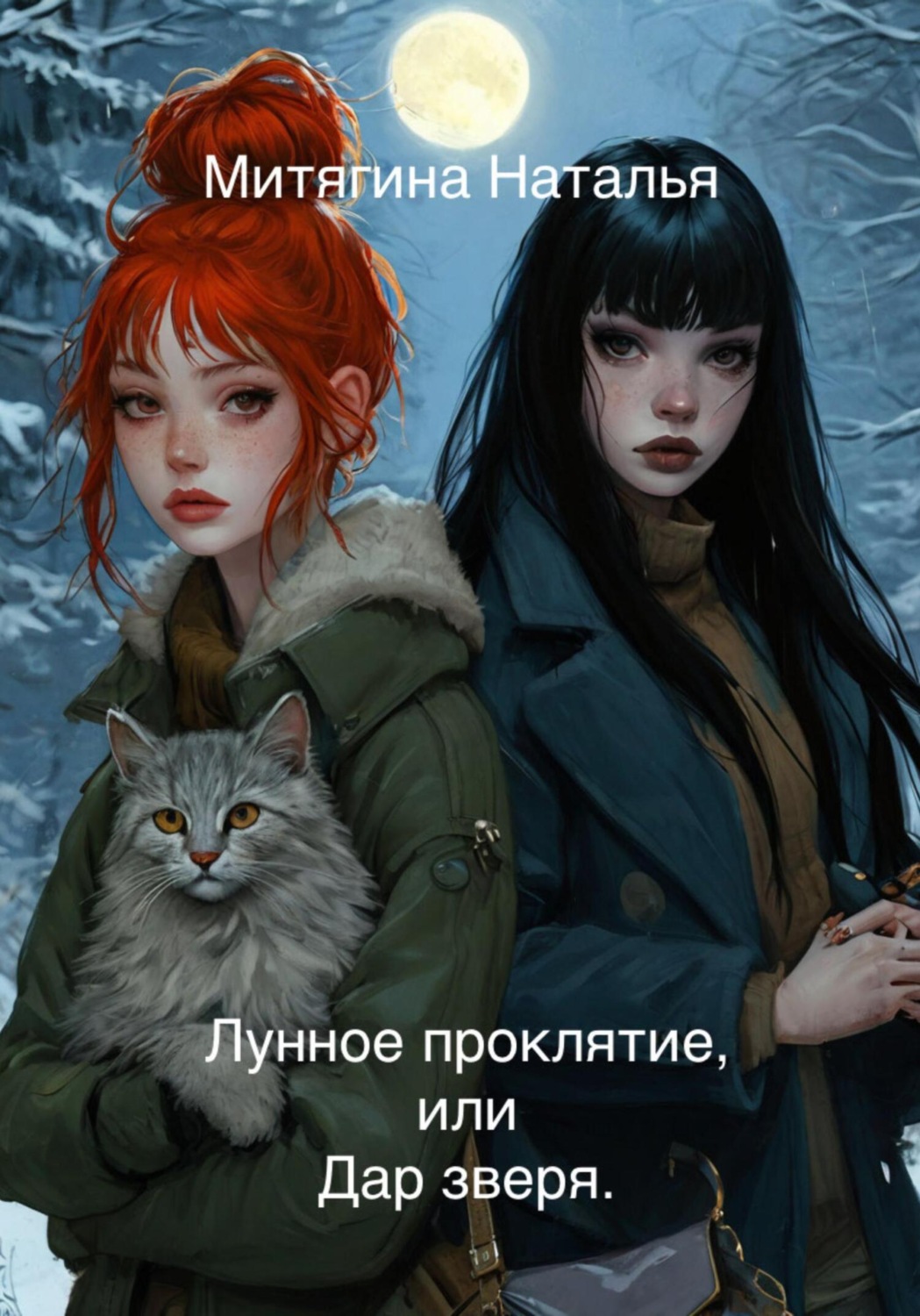 Обложка книги «Лунное проклятие, или Дар зверя»