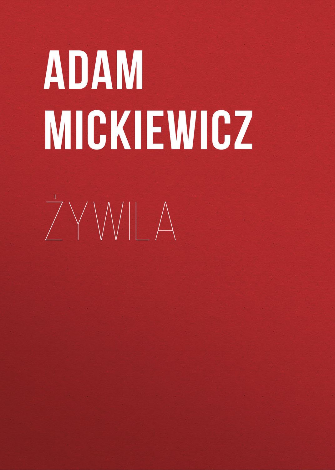 Обложка книги «Żywila»