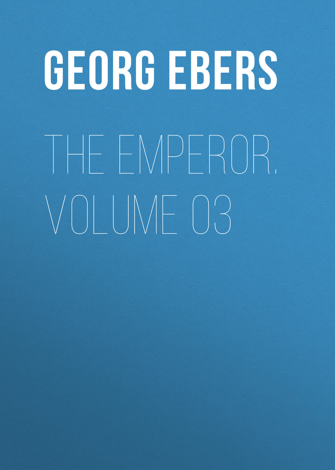 Обложка книги «The Emperor. Volume 03»