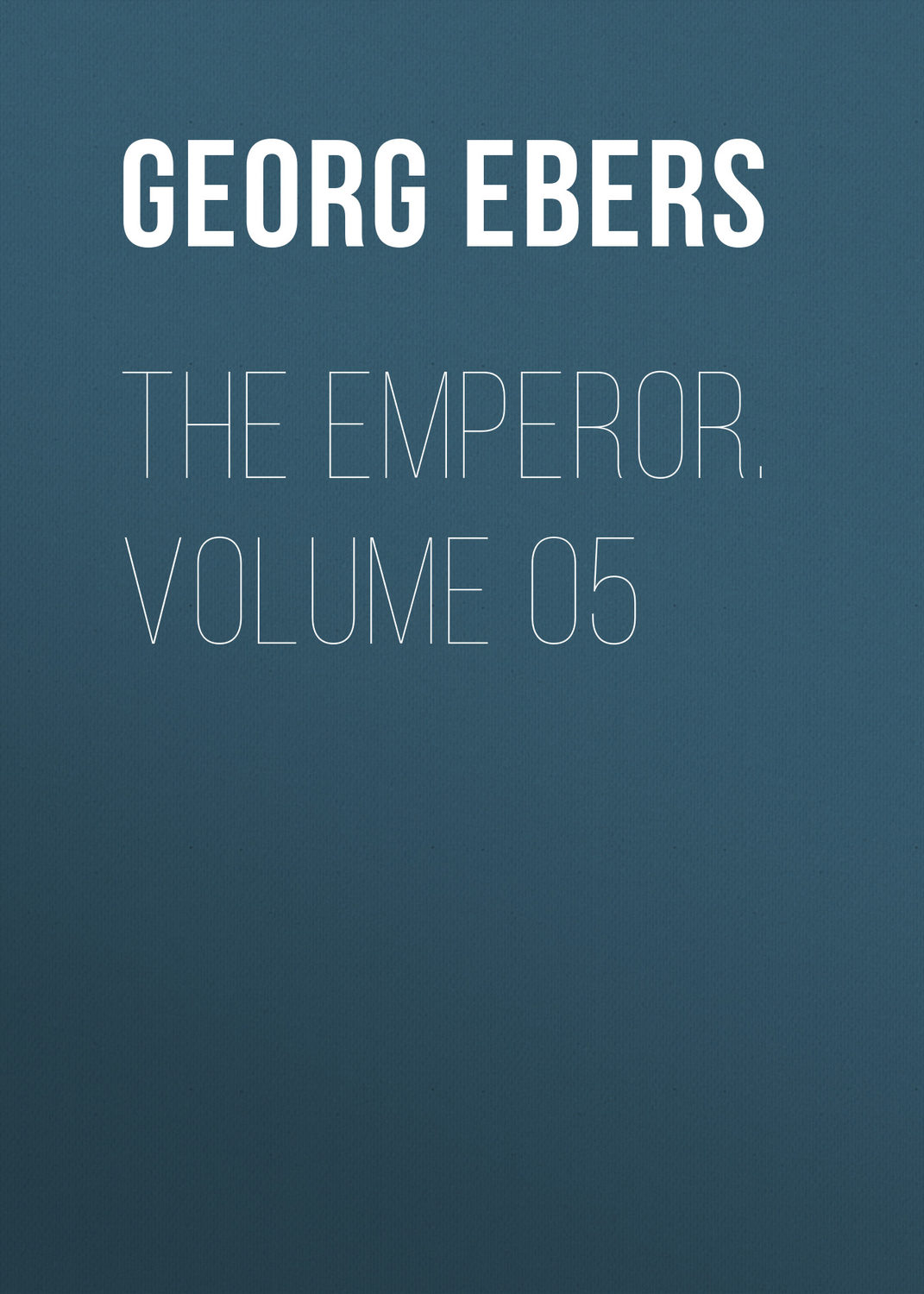 Обложка книги «The Emperor. Volume 05»