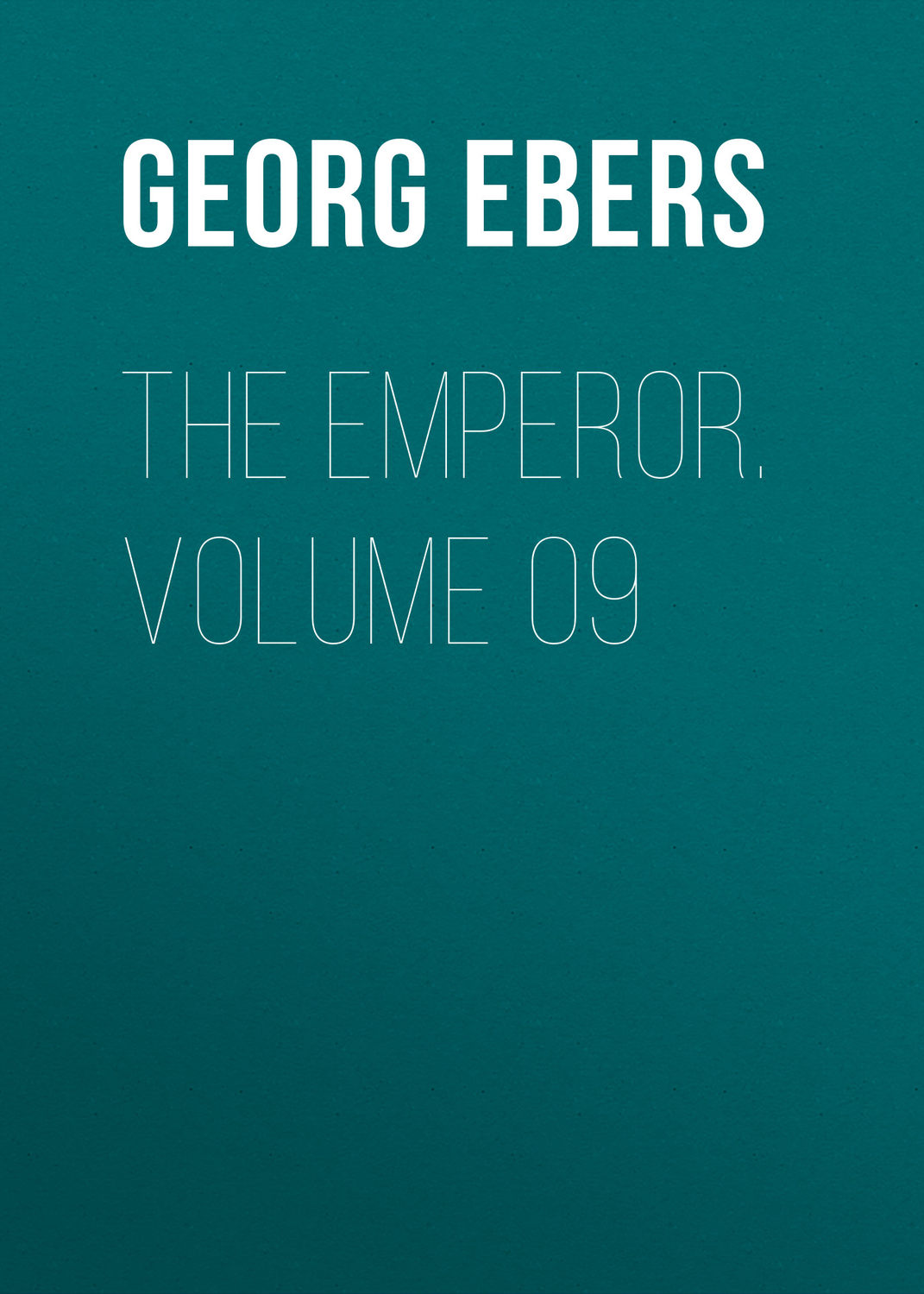 Обложка книги «The Emperor. Volume 09»