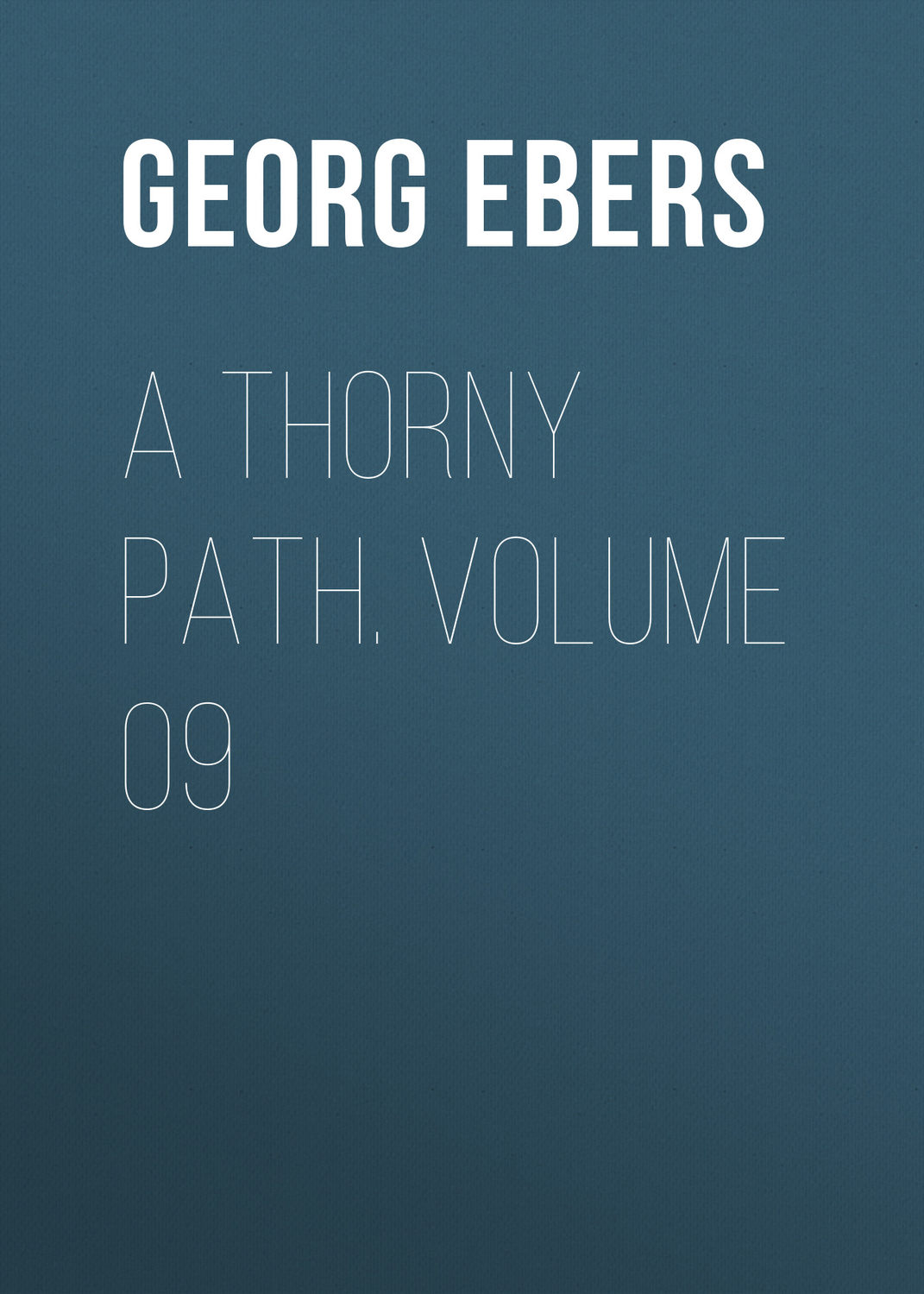 Обложка книги «A Thorny Path. Volume 09»