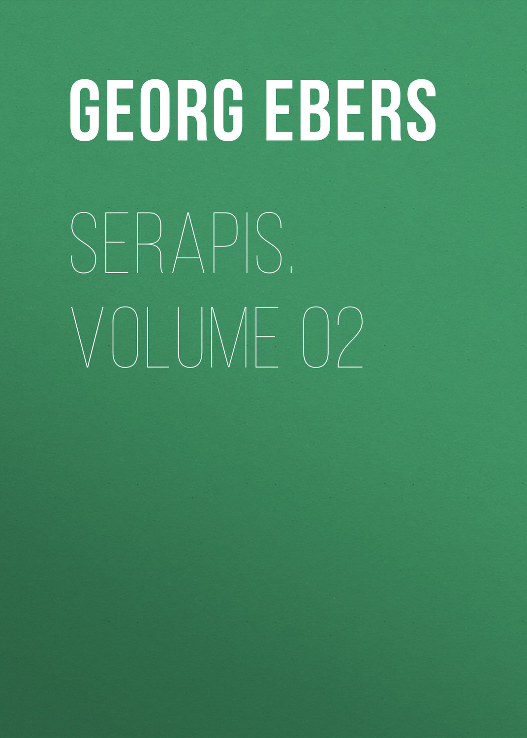 Обложка книги «Serapis. Volume 02»