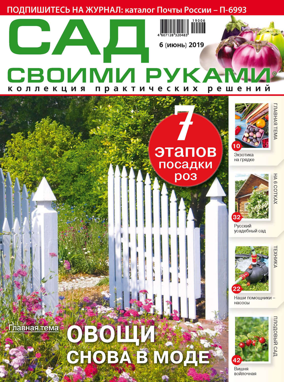 Обложка книги «Сад своими руками №06/2019»