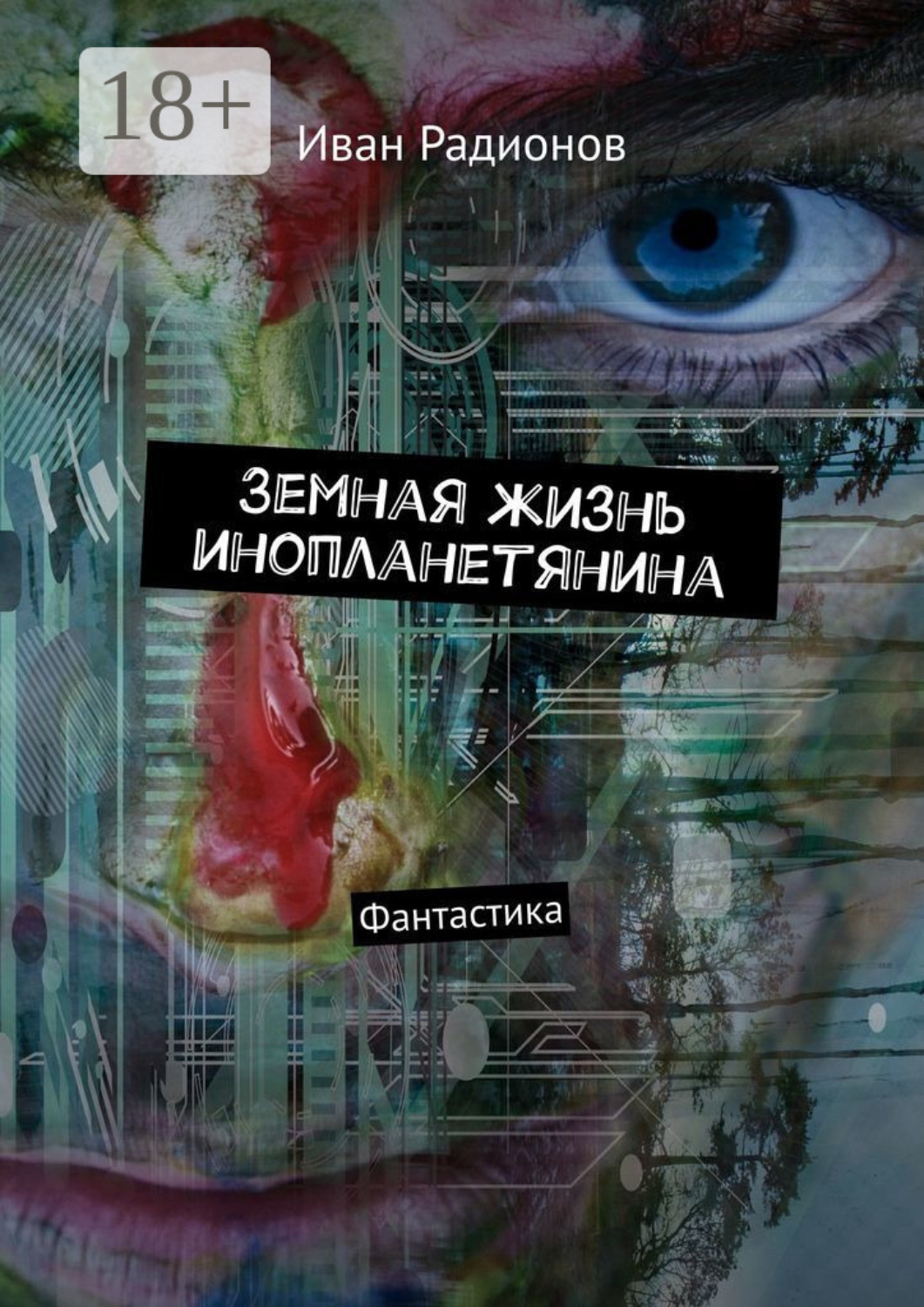 Обложка книги «Земная жизнь инопланетянина. Фантастика»